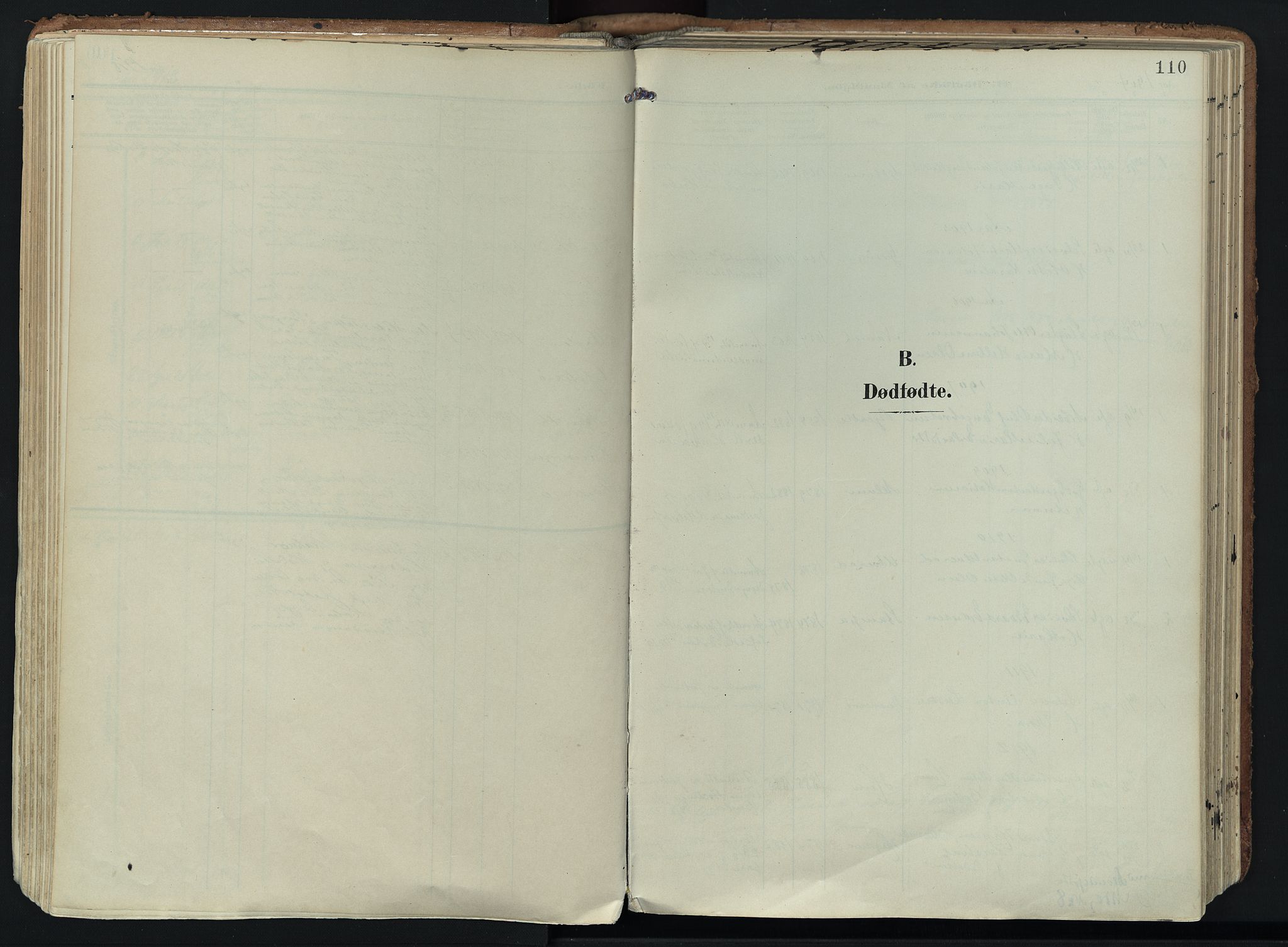 Hedrum kirkebøker, SAKO/A-344/F/Fa/L0010: Parish register (official) no. I 10, 1904-1918, p. 110