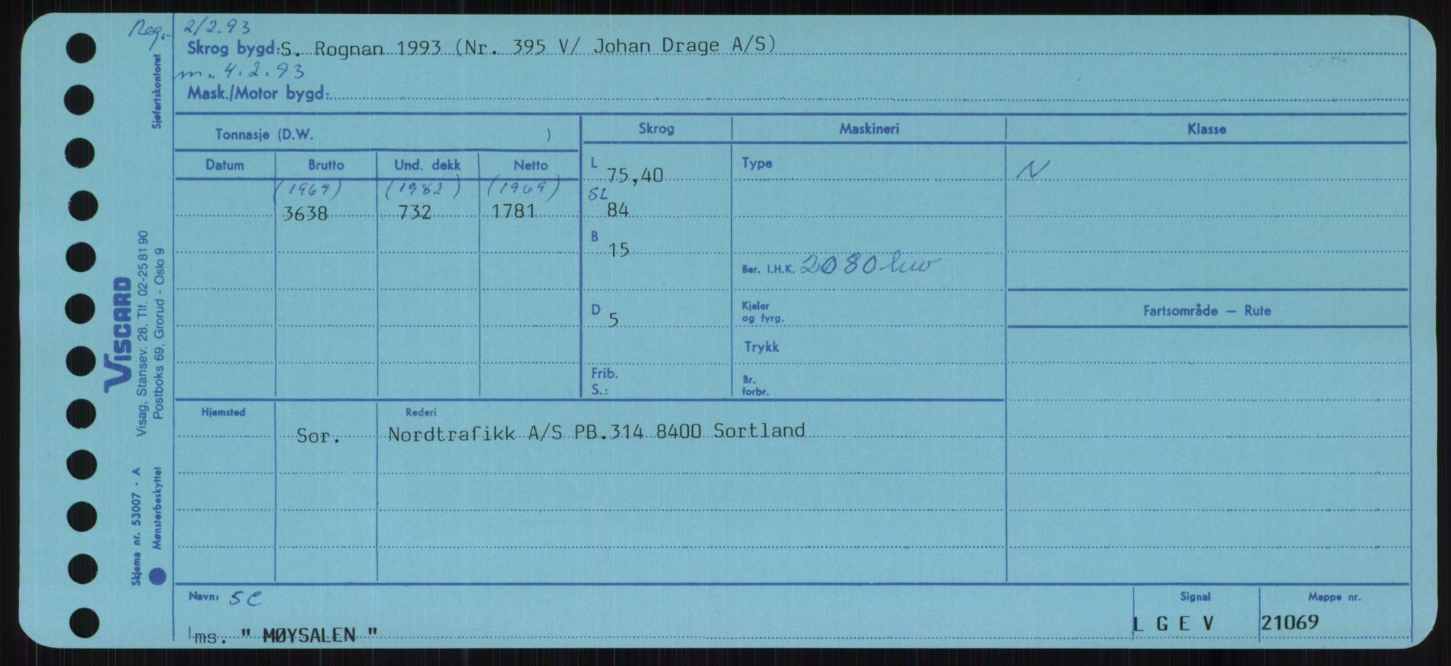 Sjøfartsdirektoratet med forløpere, Skipsmålingen, AV/RA-S-1627/H/Ha/L0004/0001: Fartøy, Mas-R / Fartøy, Mas-Odd, p. 347