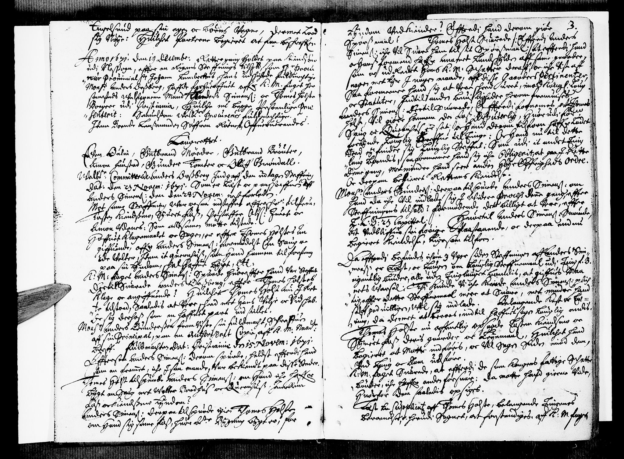 Øvre Romerike sorenskriveri, AV/SAO-A-10649/F/Fb/L0016: Tingbok 16, 1671-1672, p. 2b-3a