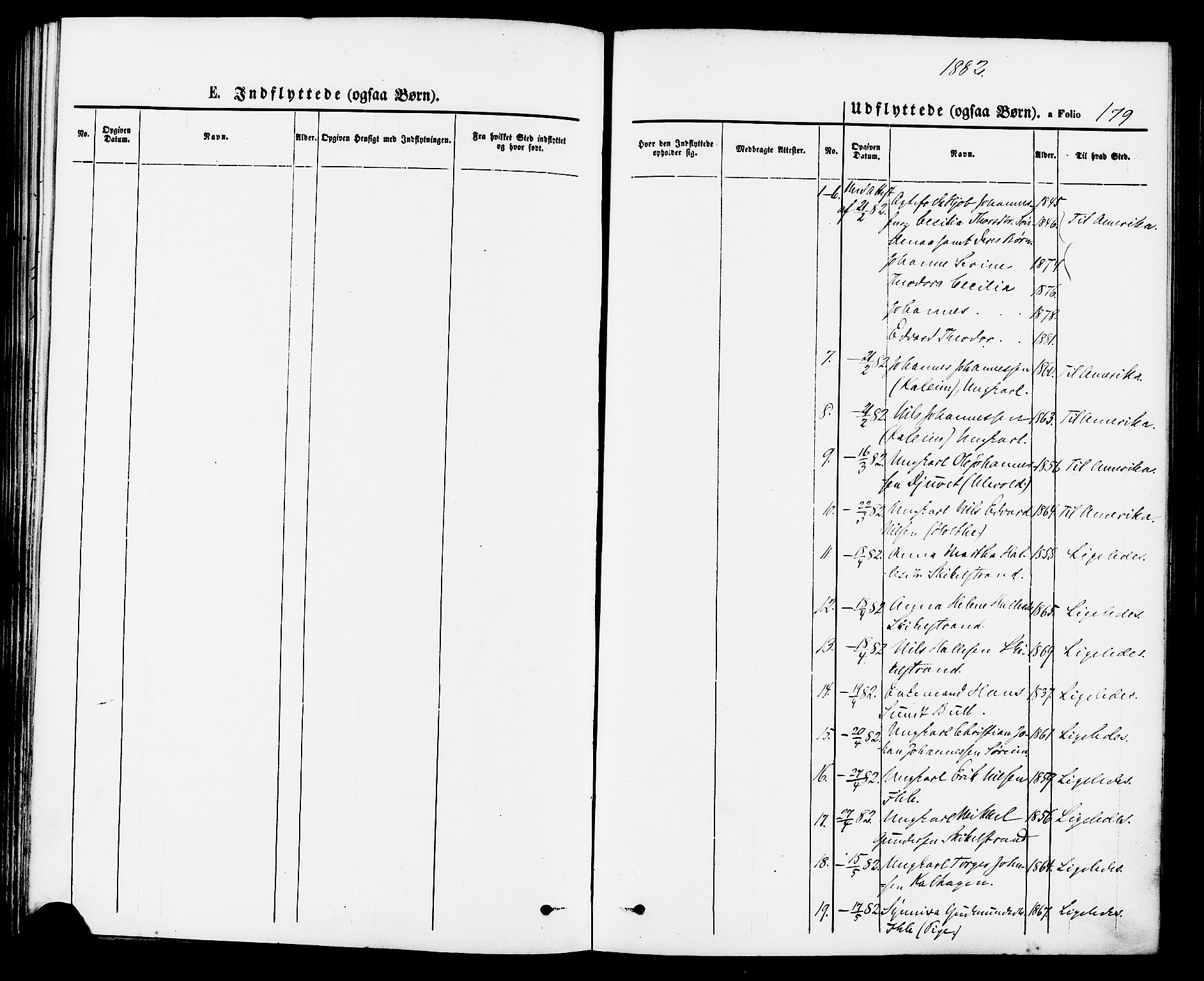 Vikedal sokneprestkontor, AV/SAST-A-101840/01/IV: Parish register (official) no. A 7, 1868-1883, p. 179