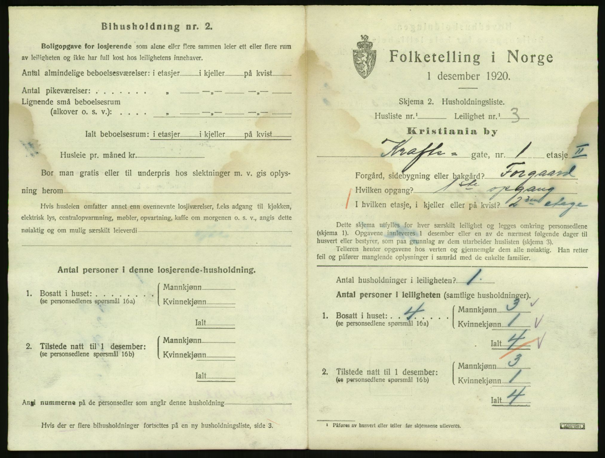 SAO, 1920 census for Kristiania, 1920, p. 55530