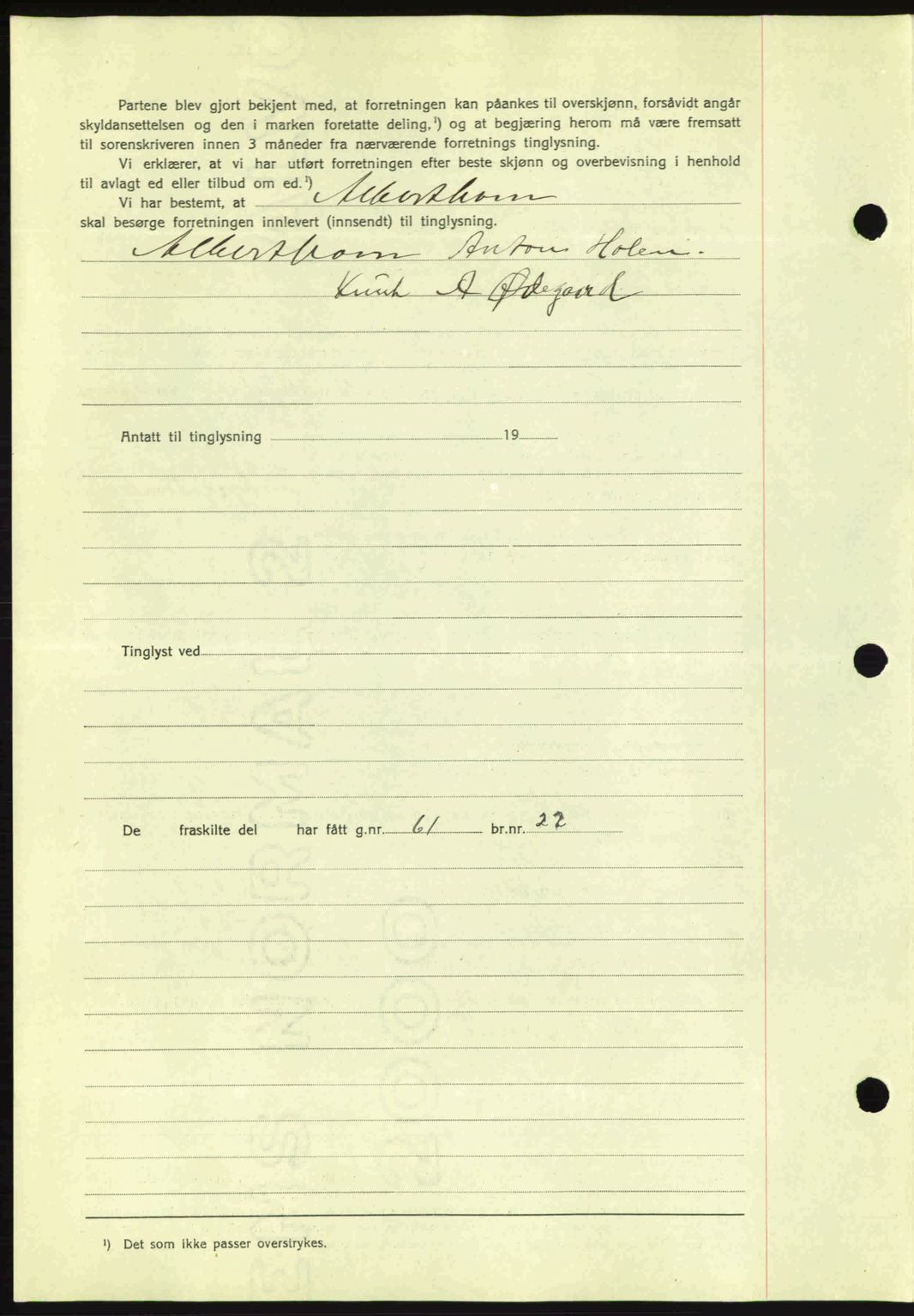 Romsdal sorenskriveri, AV/SAT-A-4149/1/2/2C: Mortgage book no. A4, 1937-1938, Diary no: : 54/1938