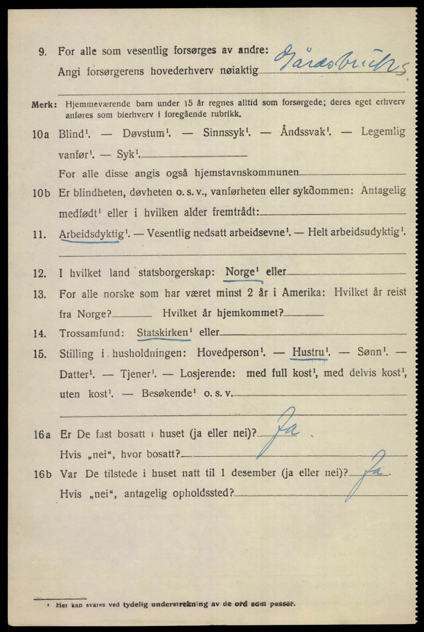 SAKO, 1920 census for Sigdal, 1920, p. 8973