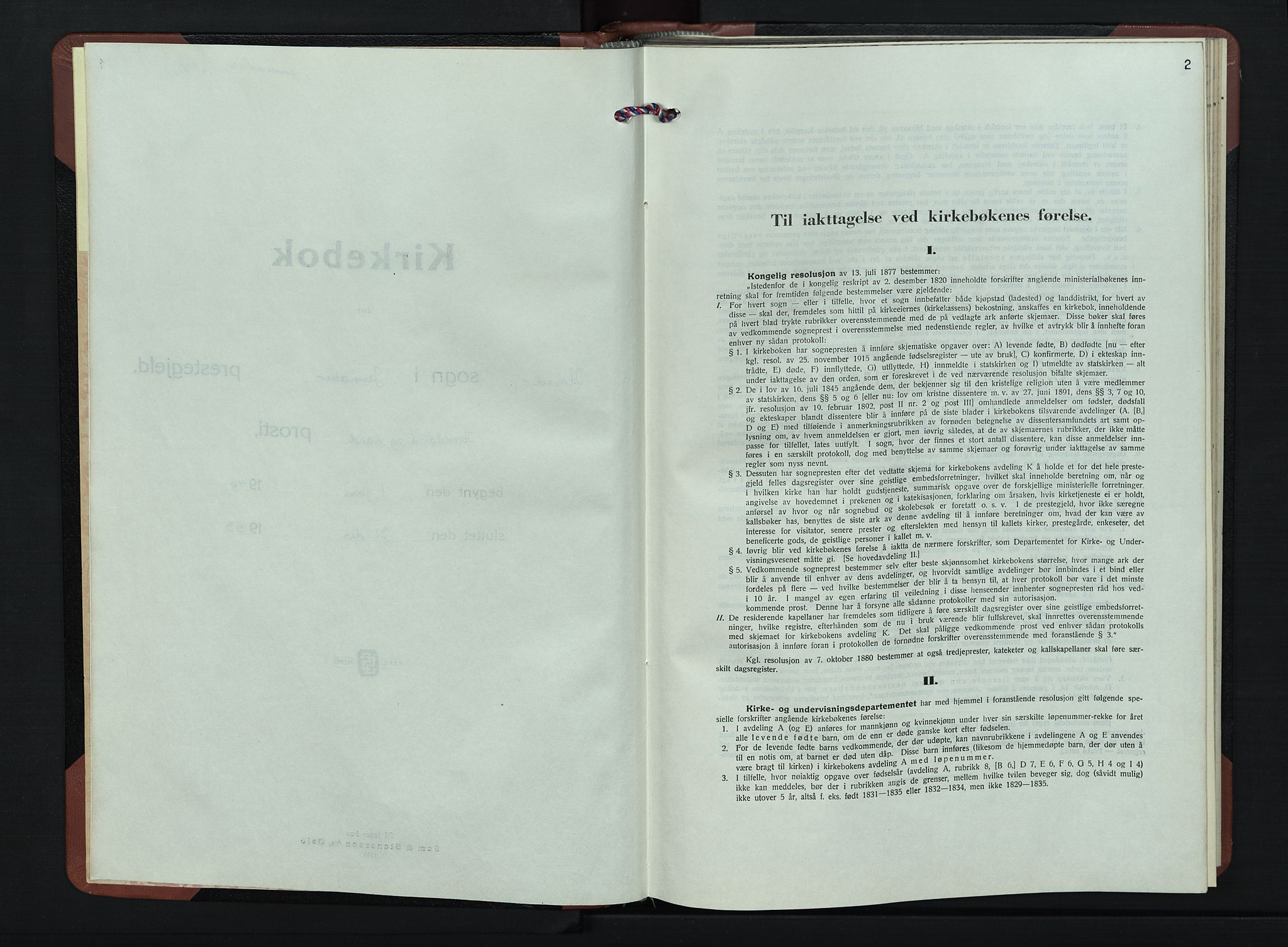 Jevnaker prestekontor, SAH/PREST-116/H/Ha/Hab/L0007: Parish register (copy) no. 7, 1943-1953, p. 2