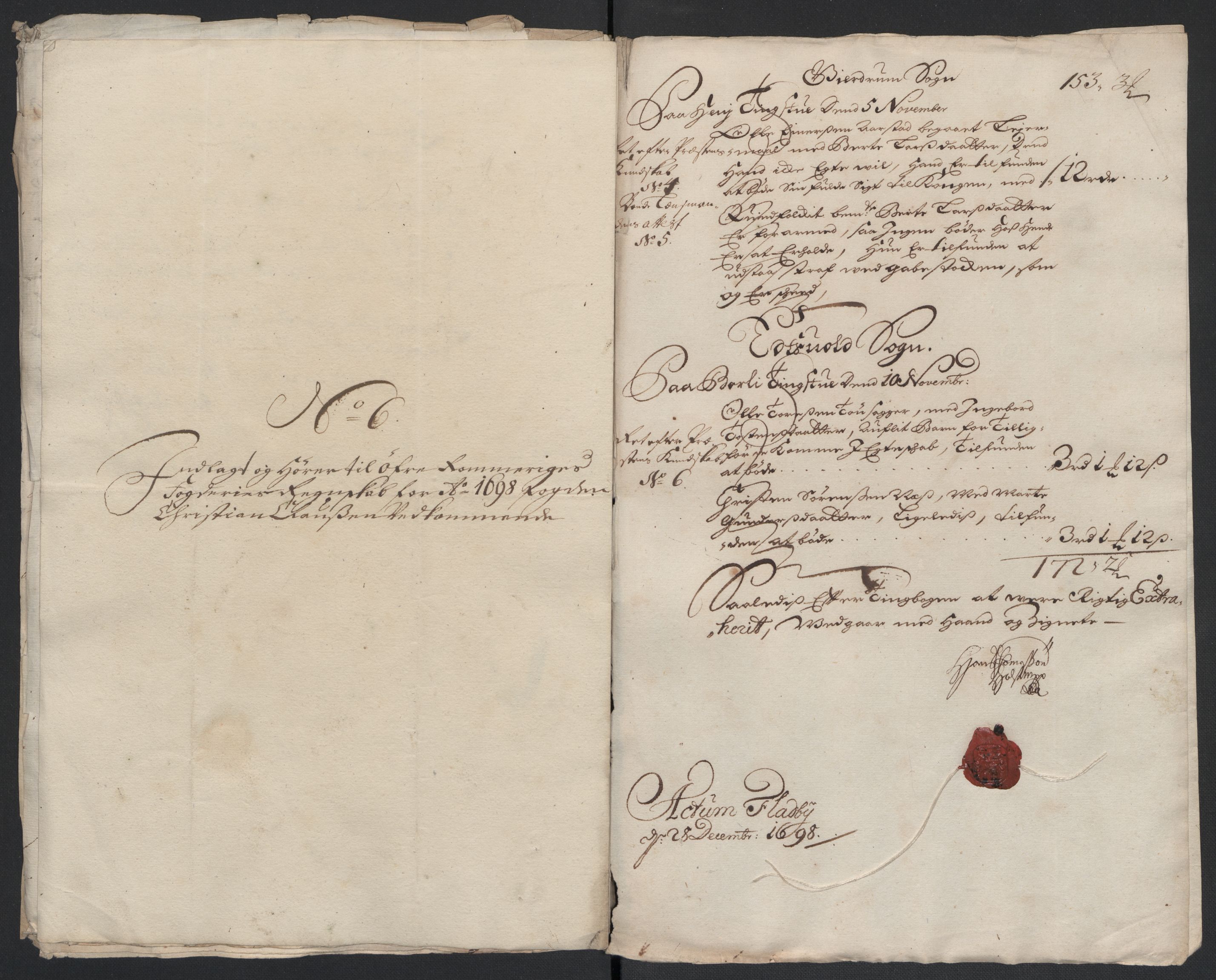 Rentekammeret inntil 1814, Reviderte regnskaper, Fogderegnskap, AV/RA-EA-4092/R12/L0710: Fogderegnskap Øvre Romerike, 1698, p. 79