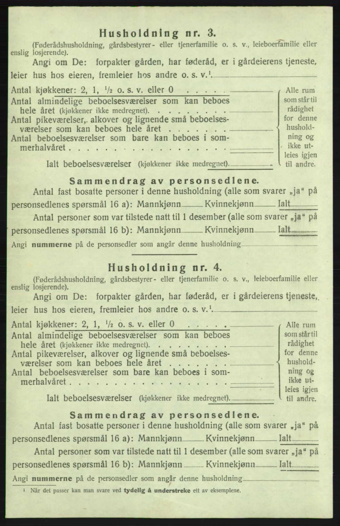 SAB, 1920 census for Kvinnherad, 1920, p. 828