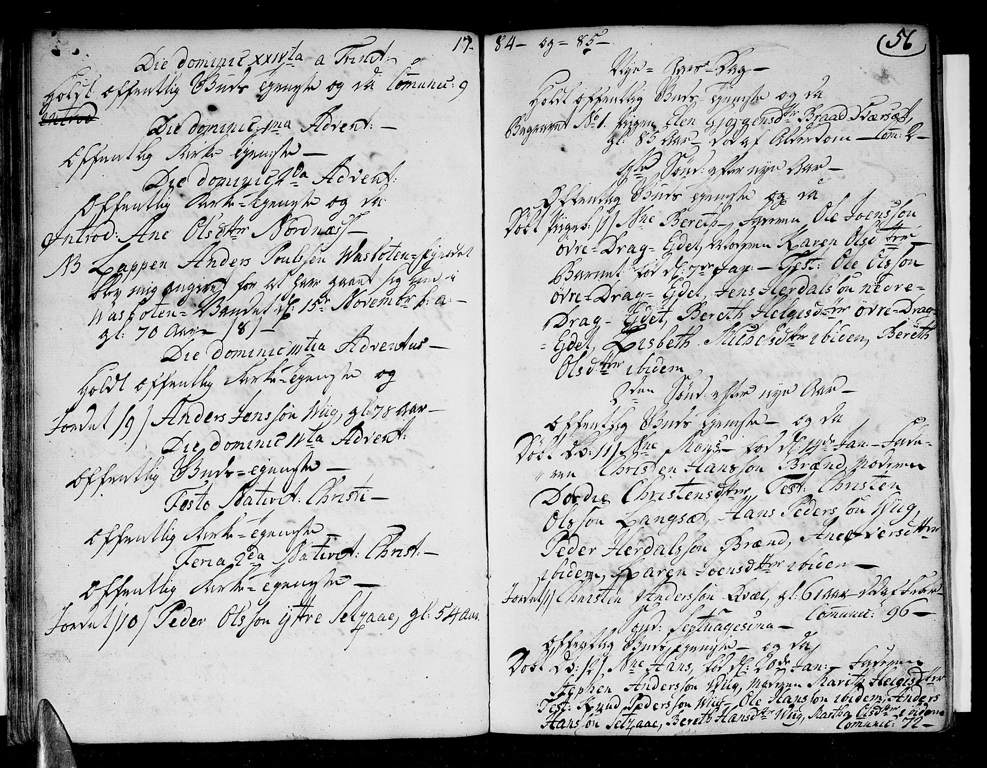 Ministerialprotokoller, klokkerbøker og fødselsregistre - Nordland, AV/SAT-A-1459/847/L0664: Parish register (official) no. 847A04, 1770-1818, p. 56