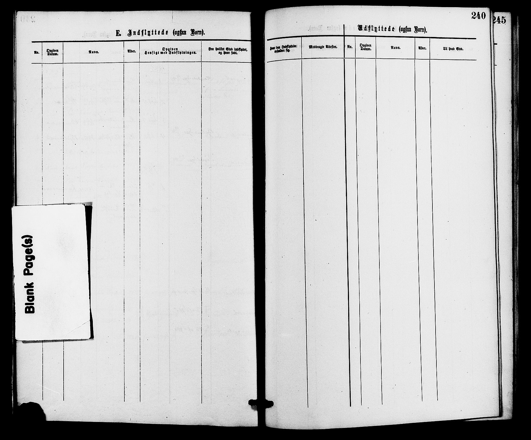 Holum sokneprestkontor, SAK/1111-0022/F/Fa/Fab/L0006: Parish register (official) no. A 6, 1875-1886, p. 240