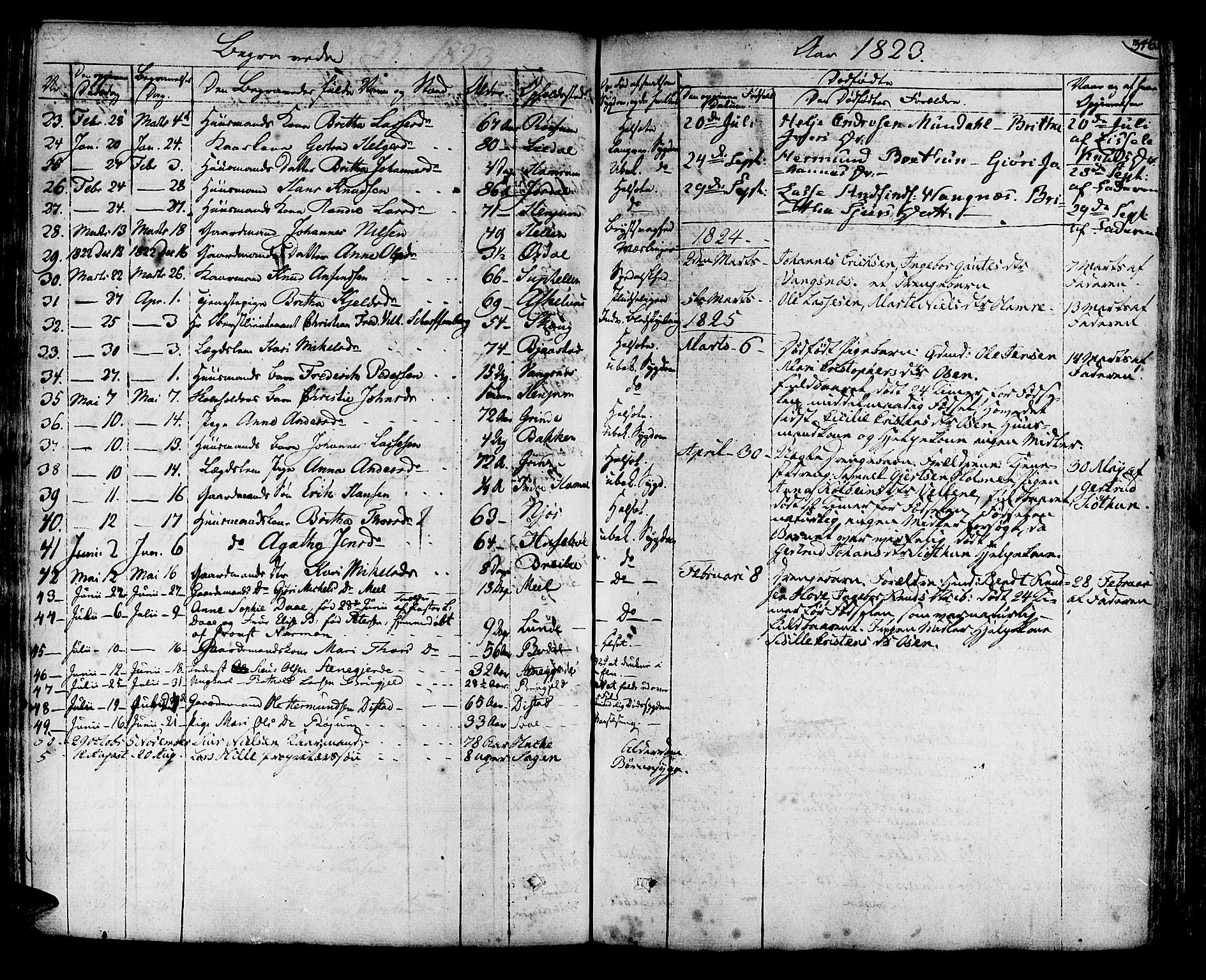 Leikanger sokneprestembete, AV/SAB-A-81001/H/Haa/Haaa/L0006: Parish register (official) no. A 6, 1810-1838, p. 346