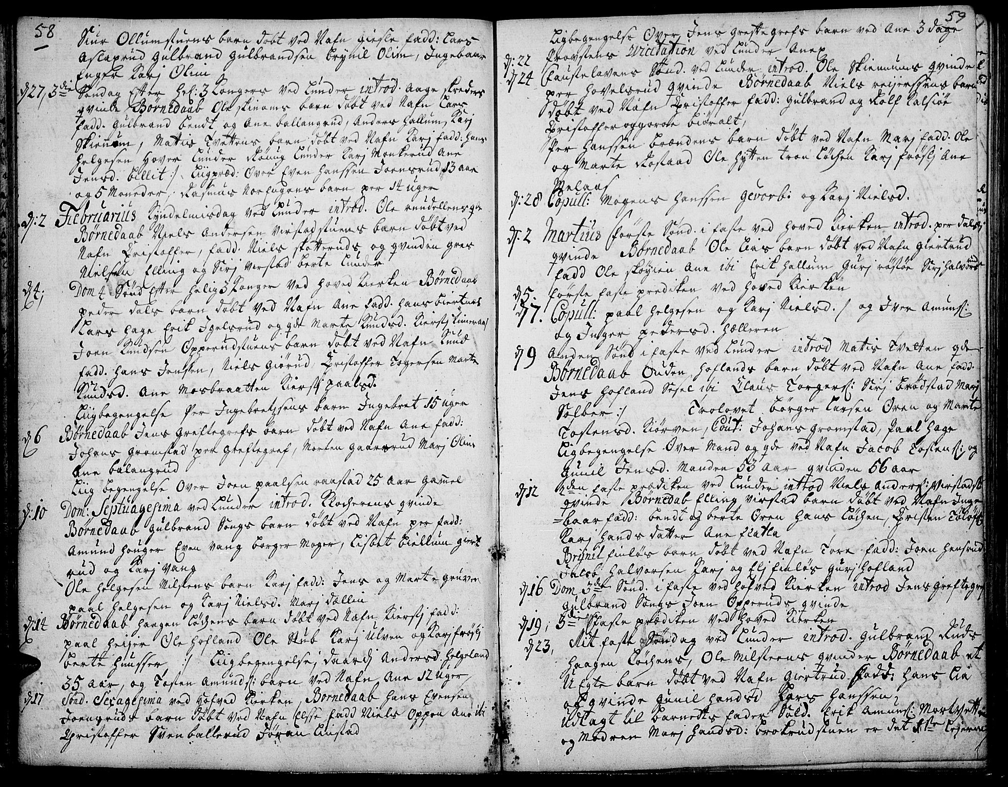 Jevnaker prestekontor, SAH/PREST-116/H/Ha/Haa/L0002: Parish register (official) no. 2, 1725-1751, p. 58-59