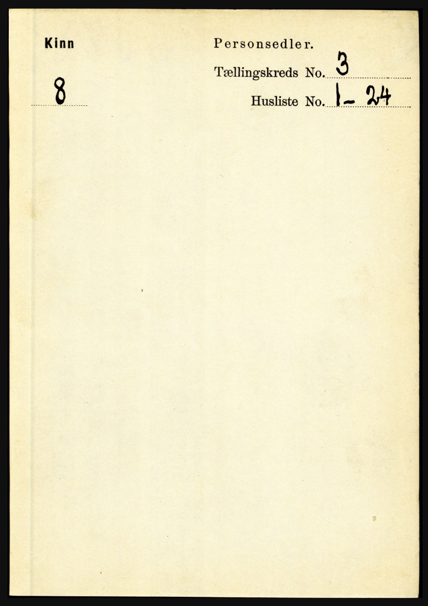 RA, 1891 census for 1437 Kinn, 1891, p. 932