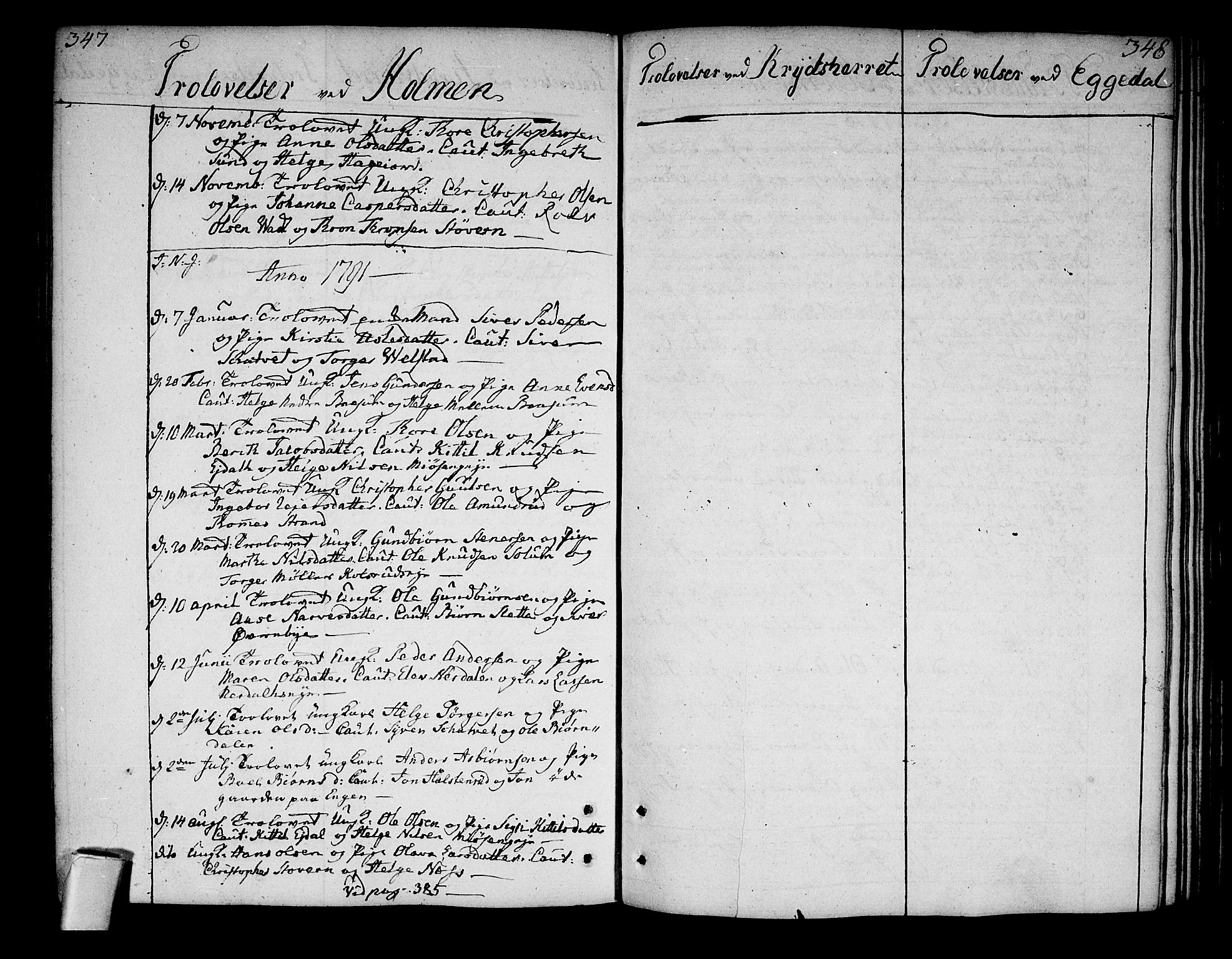 Sigdal kirkebøker, SAKO/A-245/F/Fa/L0002: Parish register (official) no. I 2, 1778-1792, p. 347-348