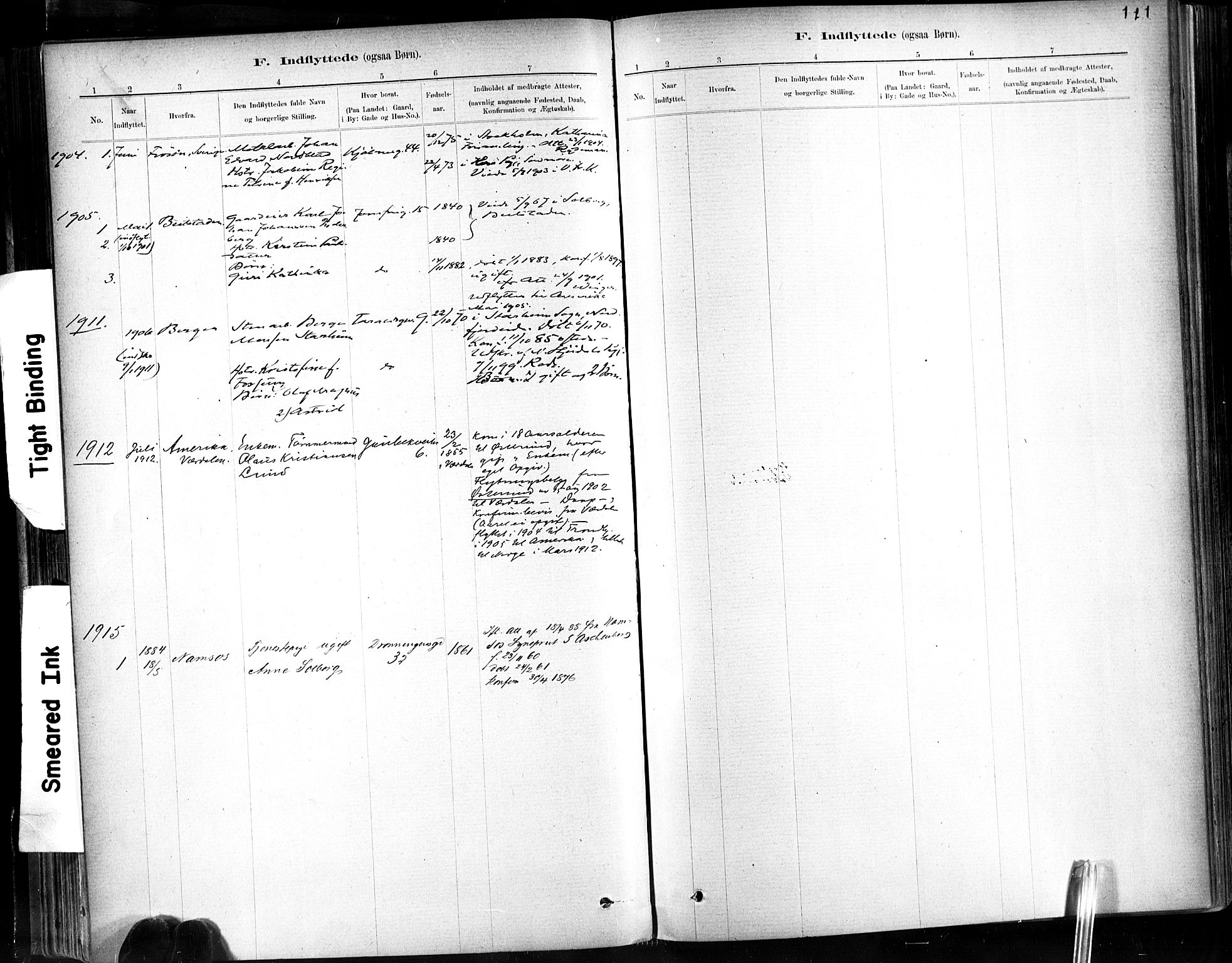 Ministerialprotokoller, klokkerbøker og fødselsregistre - Sør-Trøndelag, AV/SAT-A-1456/602/L0120: Parish register (official) no. 602A18, 1880-1913, p. 111