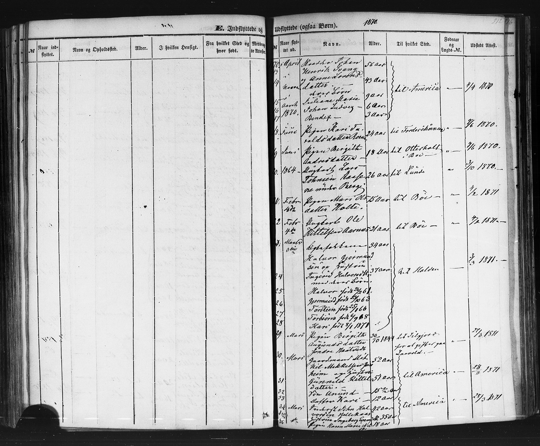 Sauherad kirkebøker, SAKO/A-298/F/Fb/L0001: Parish register (official) no. II 1, 1851-1877, p. 212