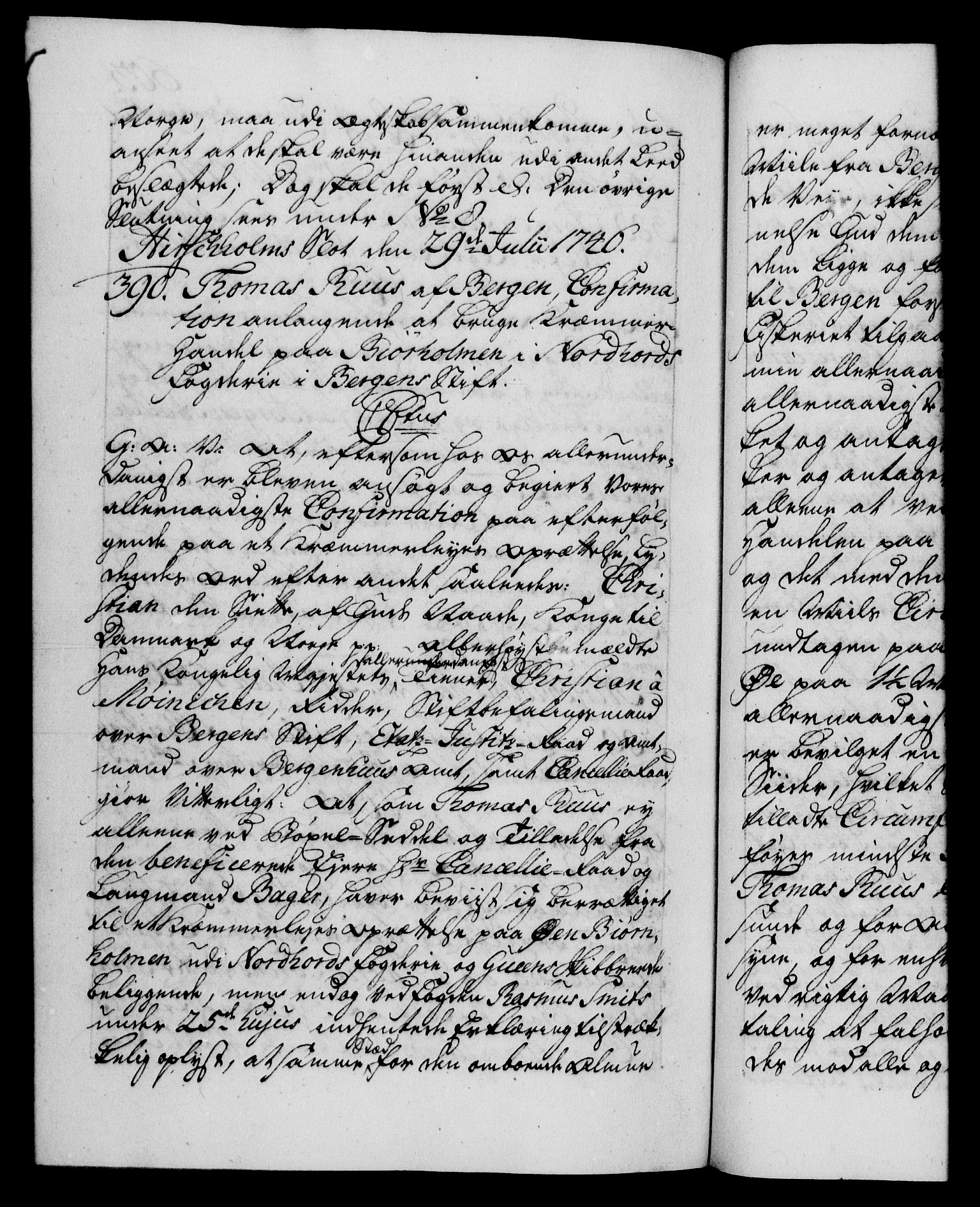 Danske Kanselli 1572-1799, AV/RA-EA-3023/F/Fc/Fca/Fcaa/L0034: Norske registre, 1745-1746, p. 603b