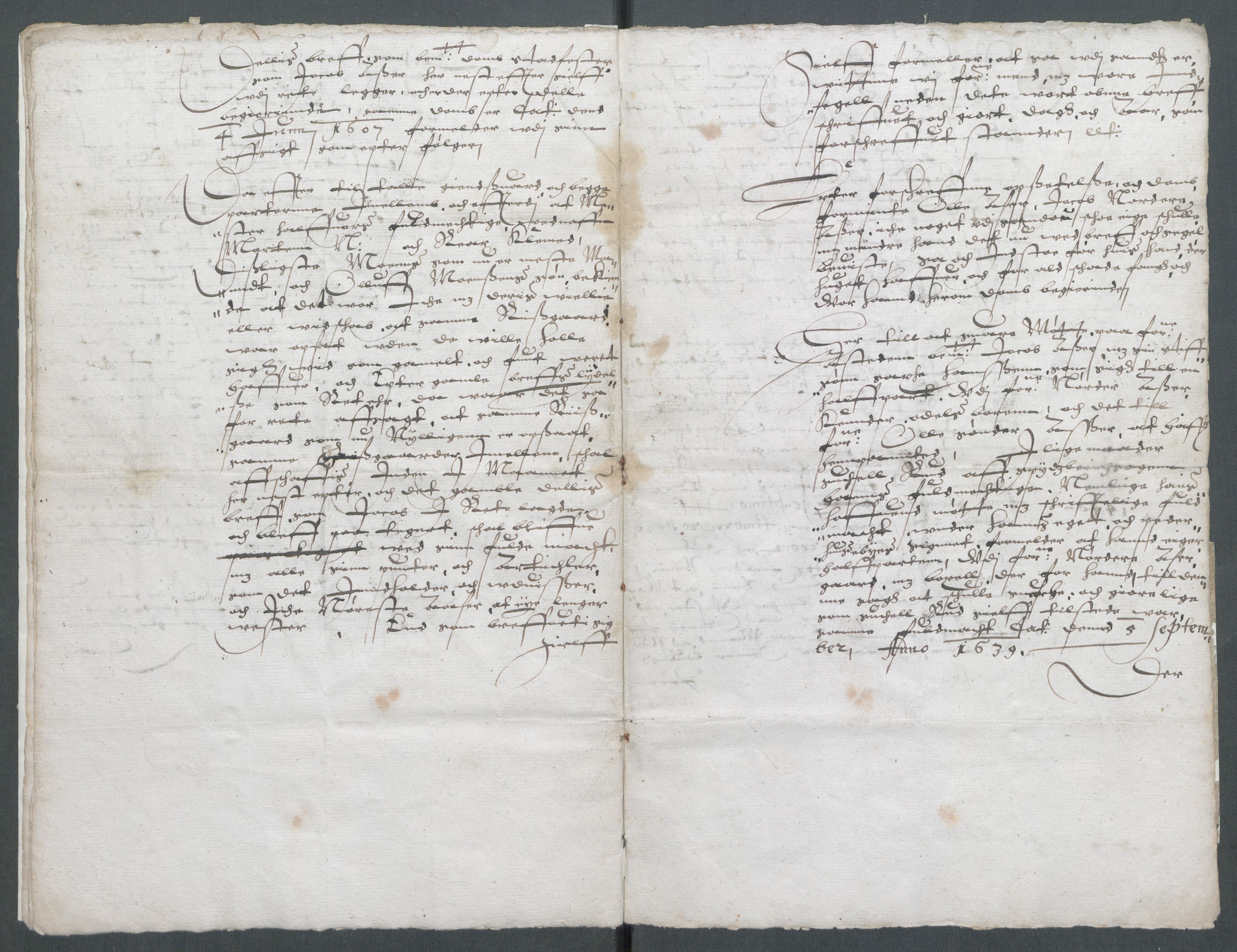 Riksarkivets diplomsamling, AV/RA-EA-5965/F02/L0152: Dokumenter, 1639, p. 76