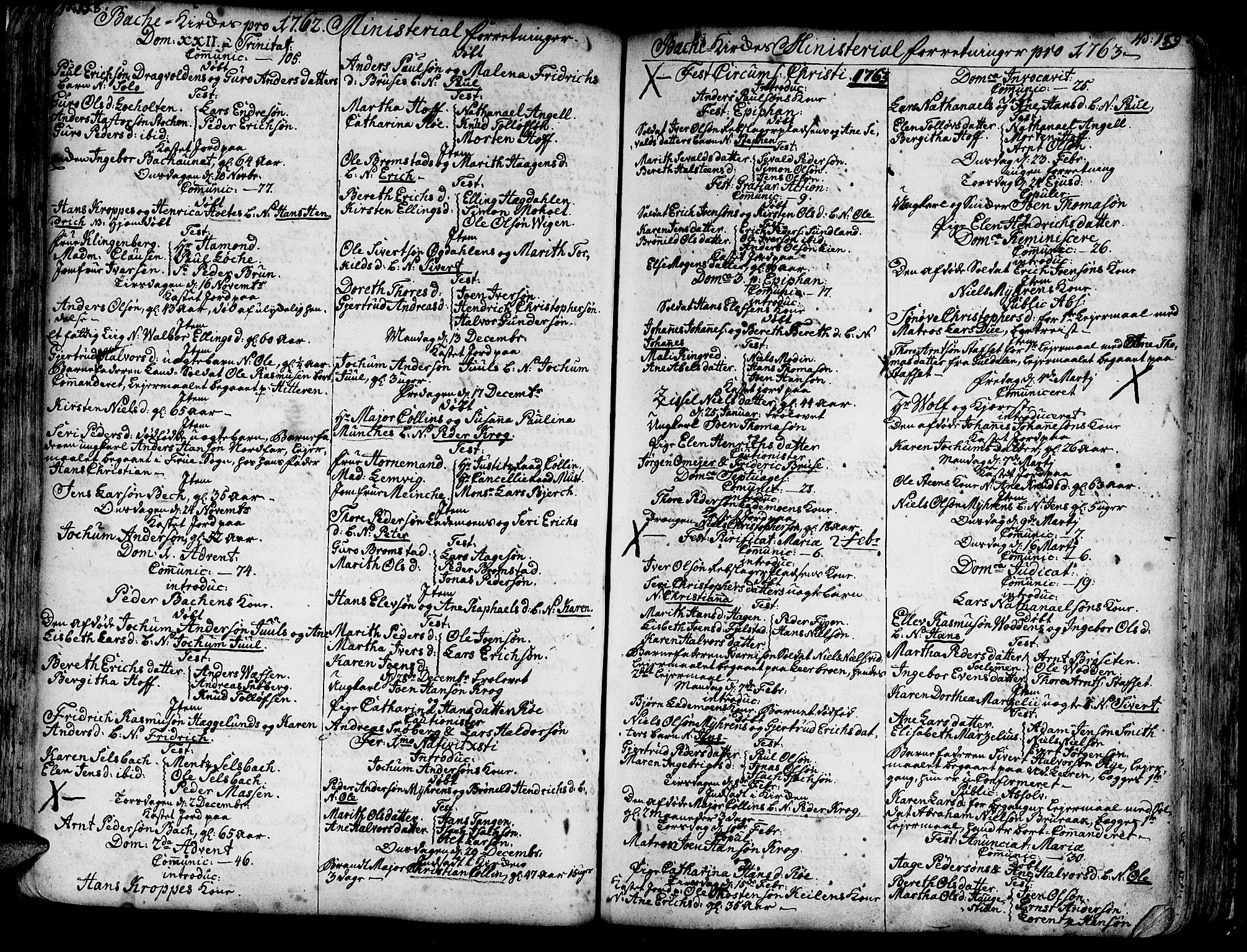 Ministerialprotokoller, klokkerbøker og fødselsregistre - Sør-Trøndelag, SAT/A-1456/606/L0276: Parish register (official) no. 606A01 /2, 1727-1779, p. 158-159