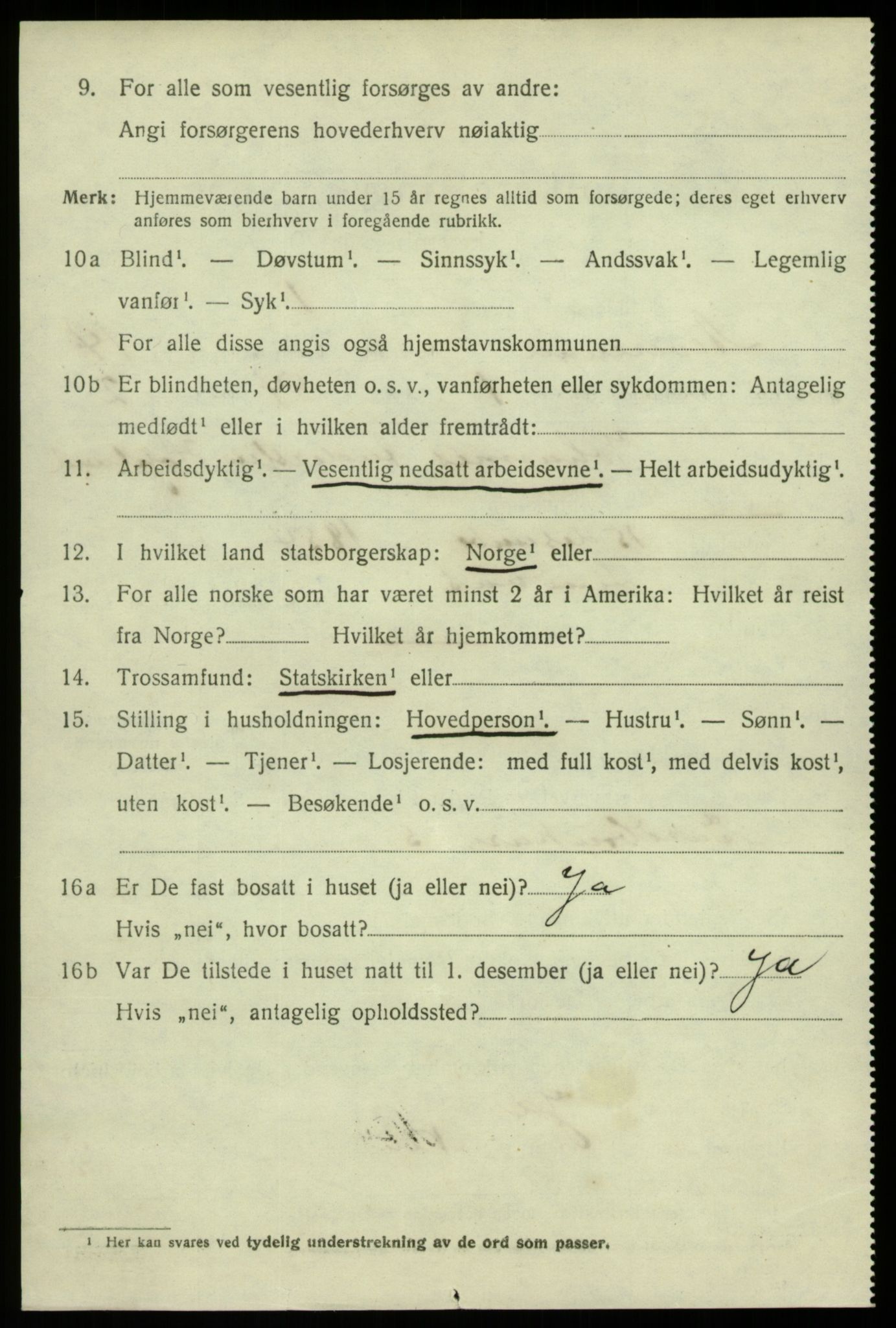 SAB, 1920 census for Alversund, 1920, p. 7669