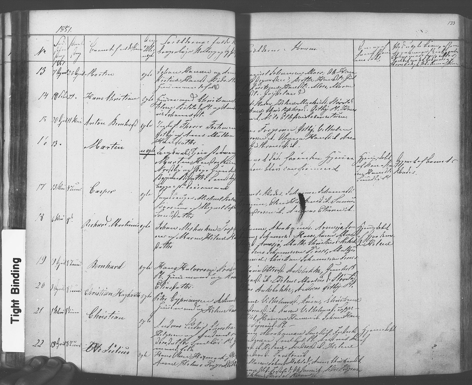 Ås prestekontor Kirkebøker, AV/SAO-A-10894/F/Fa/L0006: Parish register (official) no. I 6, 1841-1853, p. 132-133