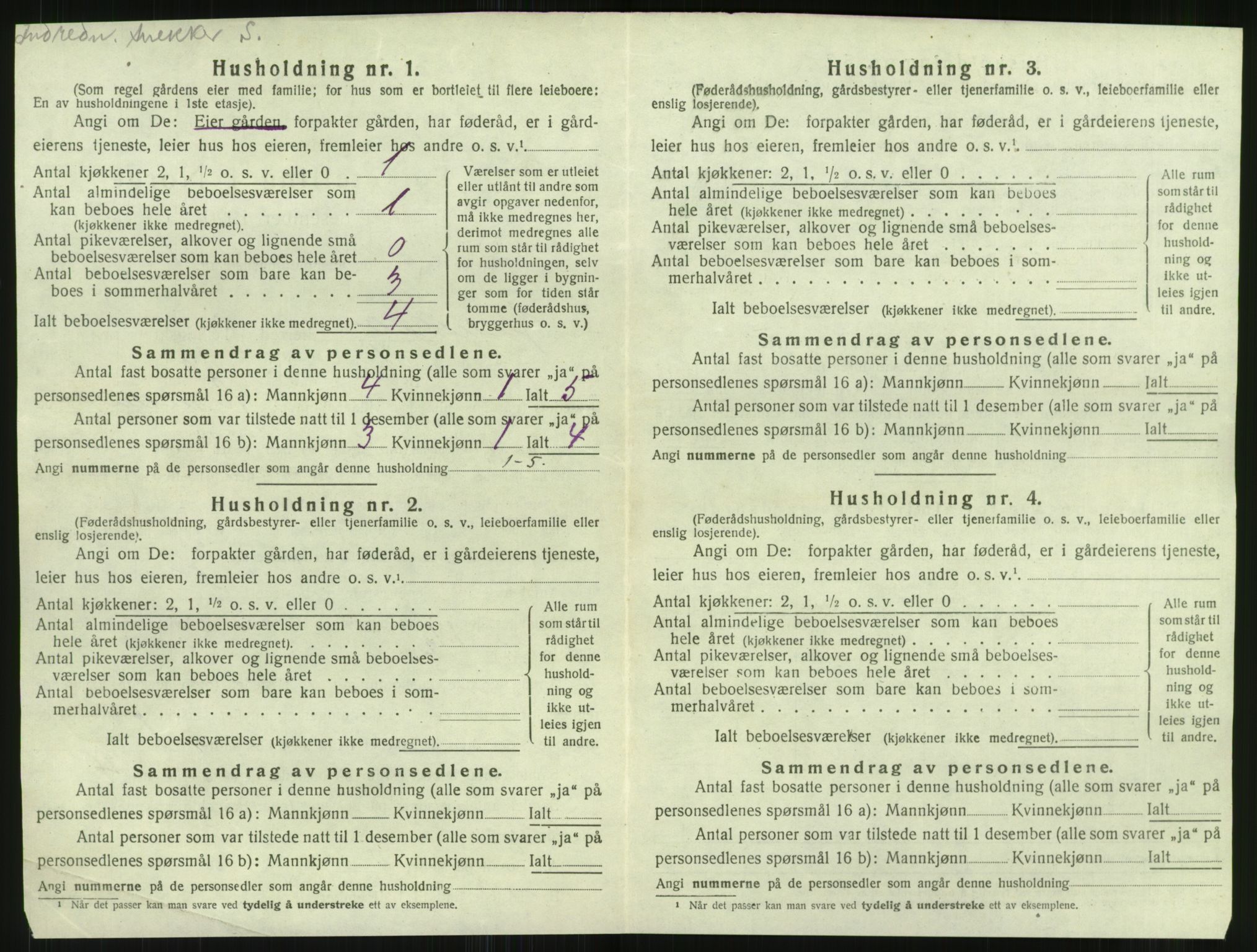 SAT, 1920 census for Gildeskål, 1920, p. 63