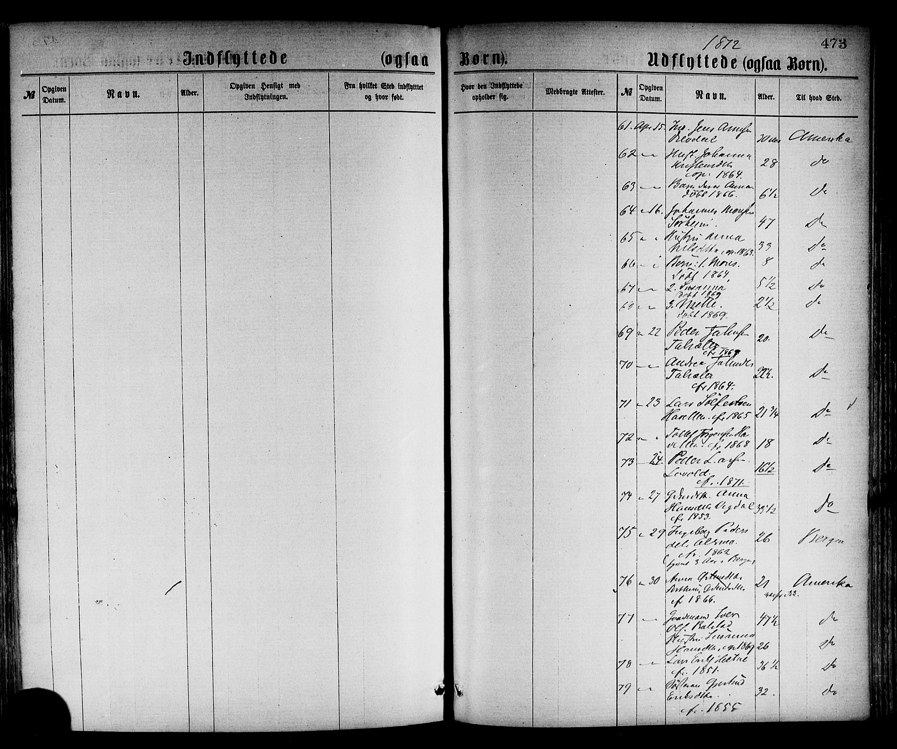 Luster sokneprestembete, AV/SAB-A-81101/H/Haa/Haaa/L0010: Parish register (official) no. A 10, 1871-1886, p. 473