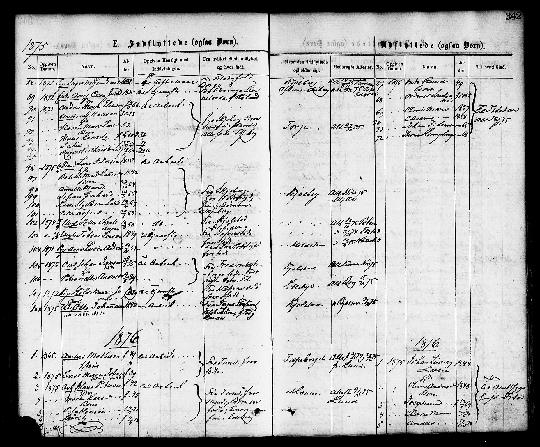 Borge prestekontor Kirkebøker, SAO/A-10903/F/Fa/L0007: Parish register (official) no. I 7, 1875-1886, p. 342