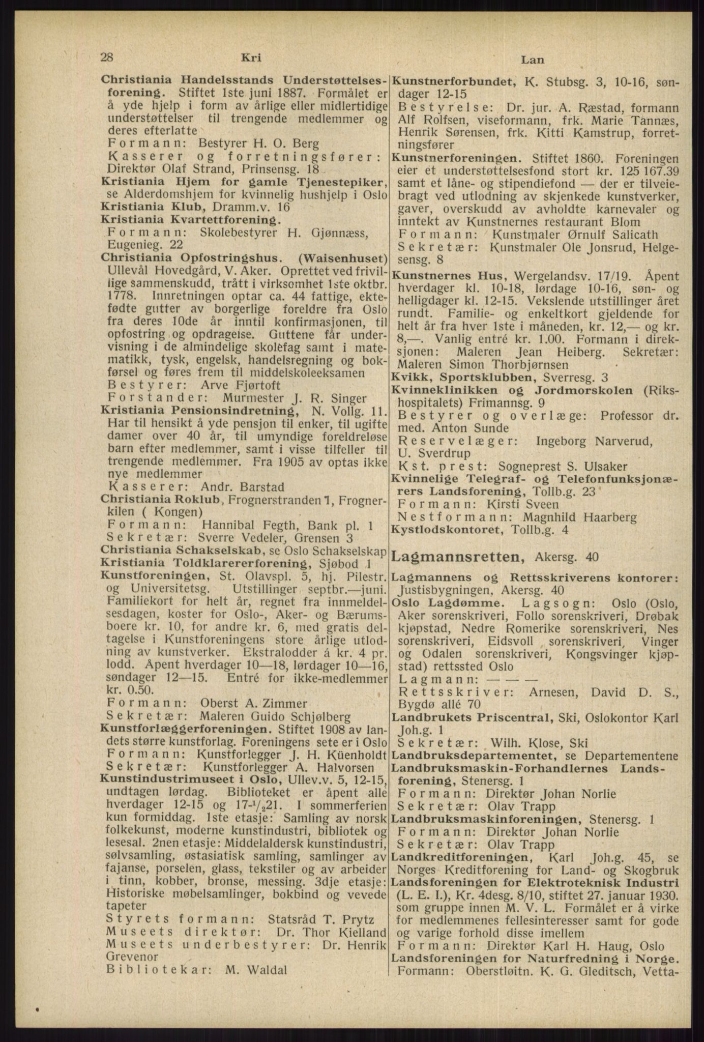 Kristiania/Oslo adressebok, PUBL/-, 1934, p. 28