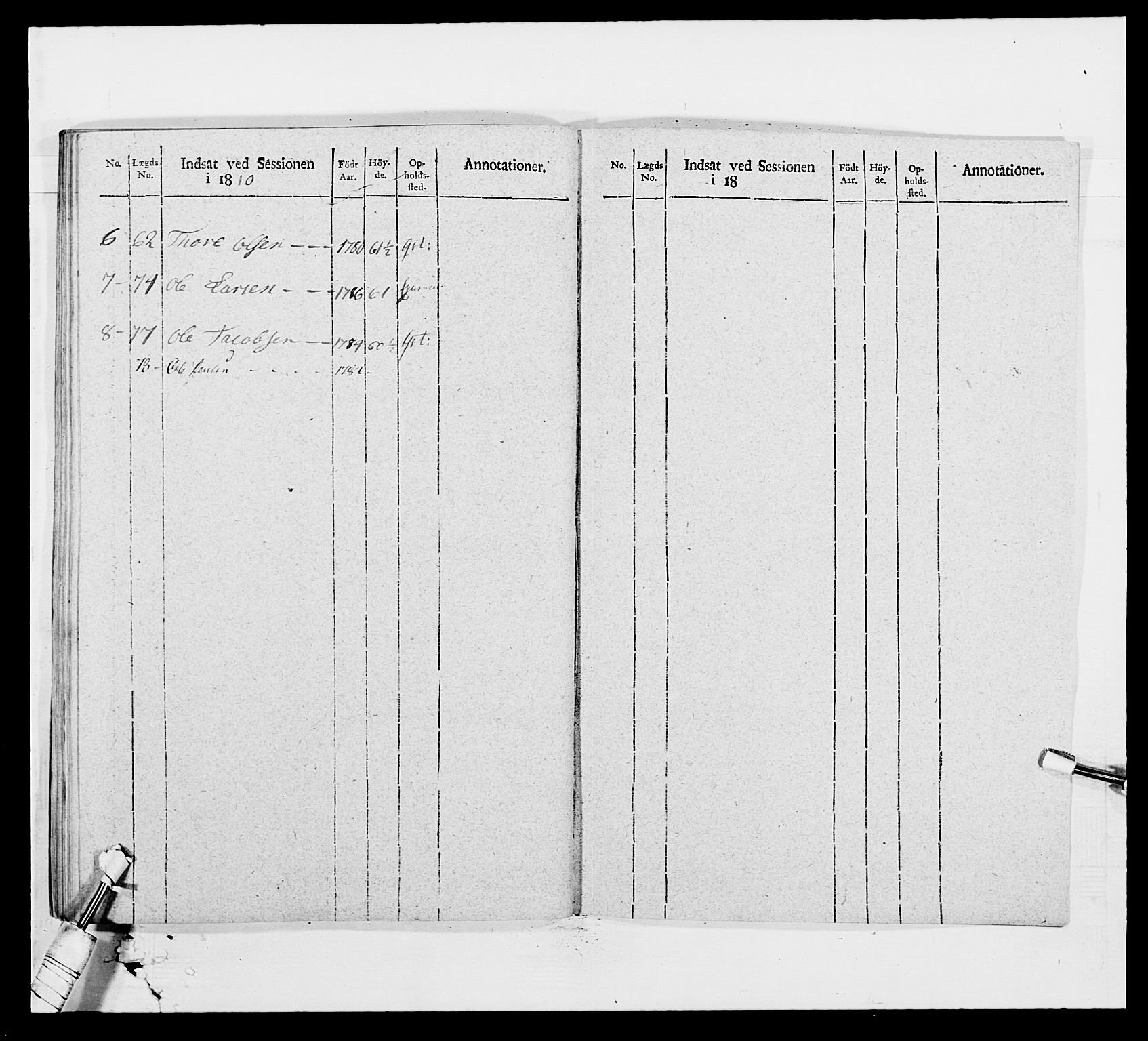 Generalitets- og kommissariatskollegiet, Det kongelige norske kommissariatskollegium, AV/RA-EA-5420/E/Eh/L0003: 1. Sønnafjelske dragonregiment, 1767-1812, p. 861