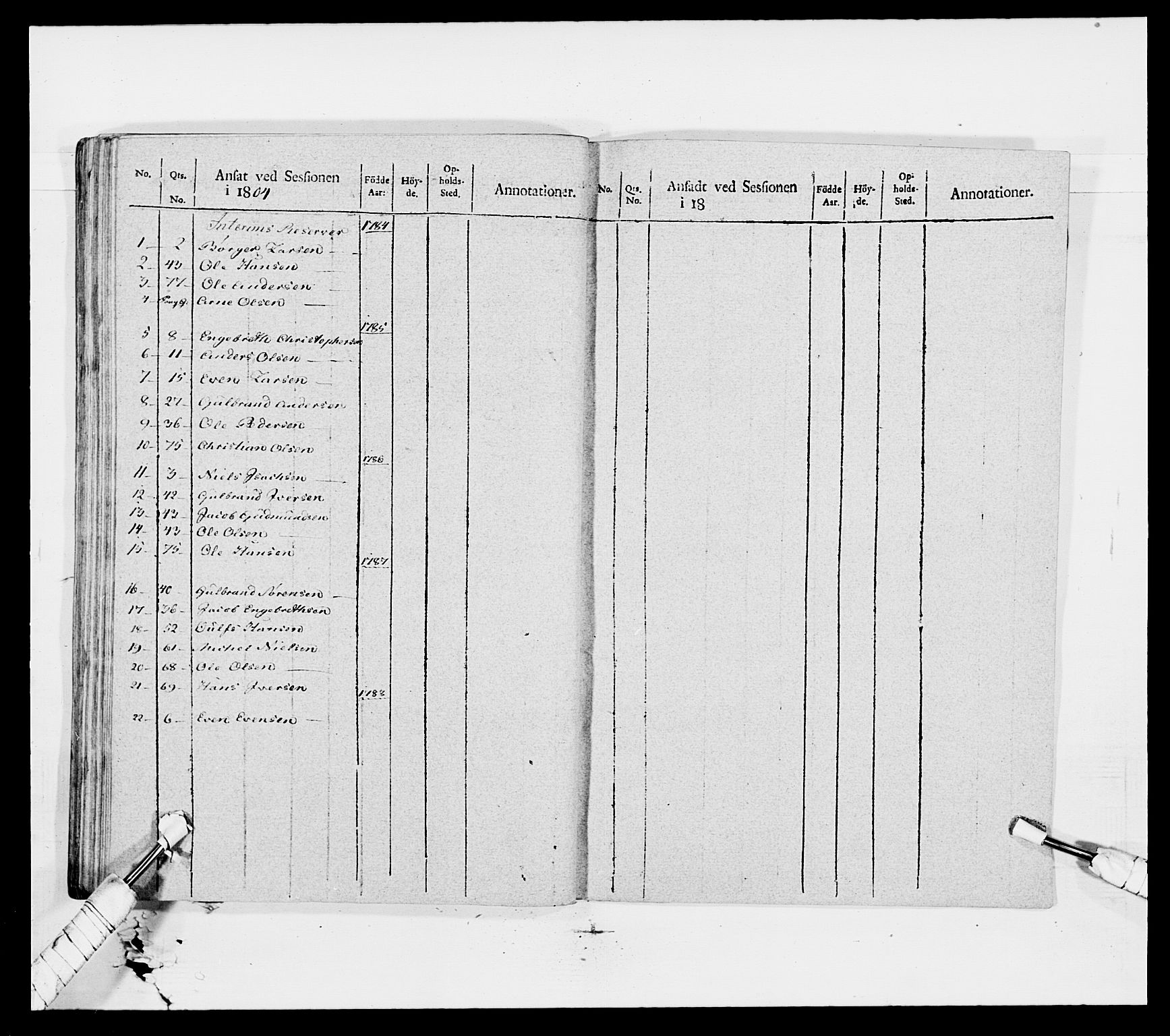 Generalitets- og kommissariatskollegiet, Det kongelige norske kommissariatskollegium, AV/RA-EA-5420/E/Eh/L0007: Akershusiske dragonregiment, 1800-1804, p. 631