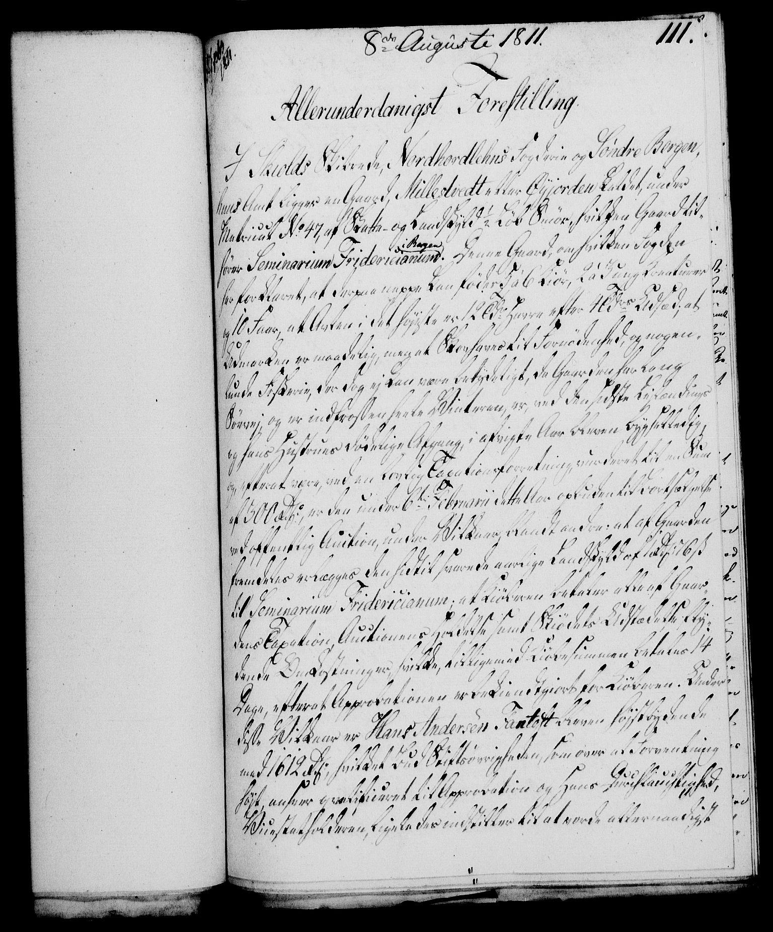 Rentekammeret, Kammerkanselliet, RA/EA-3111/G/Gf/Gfa/L0093: Norsk relasjons- og resolusjonsprotokoll (merket RK 52.93), 1811, p. 458