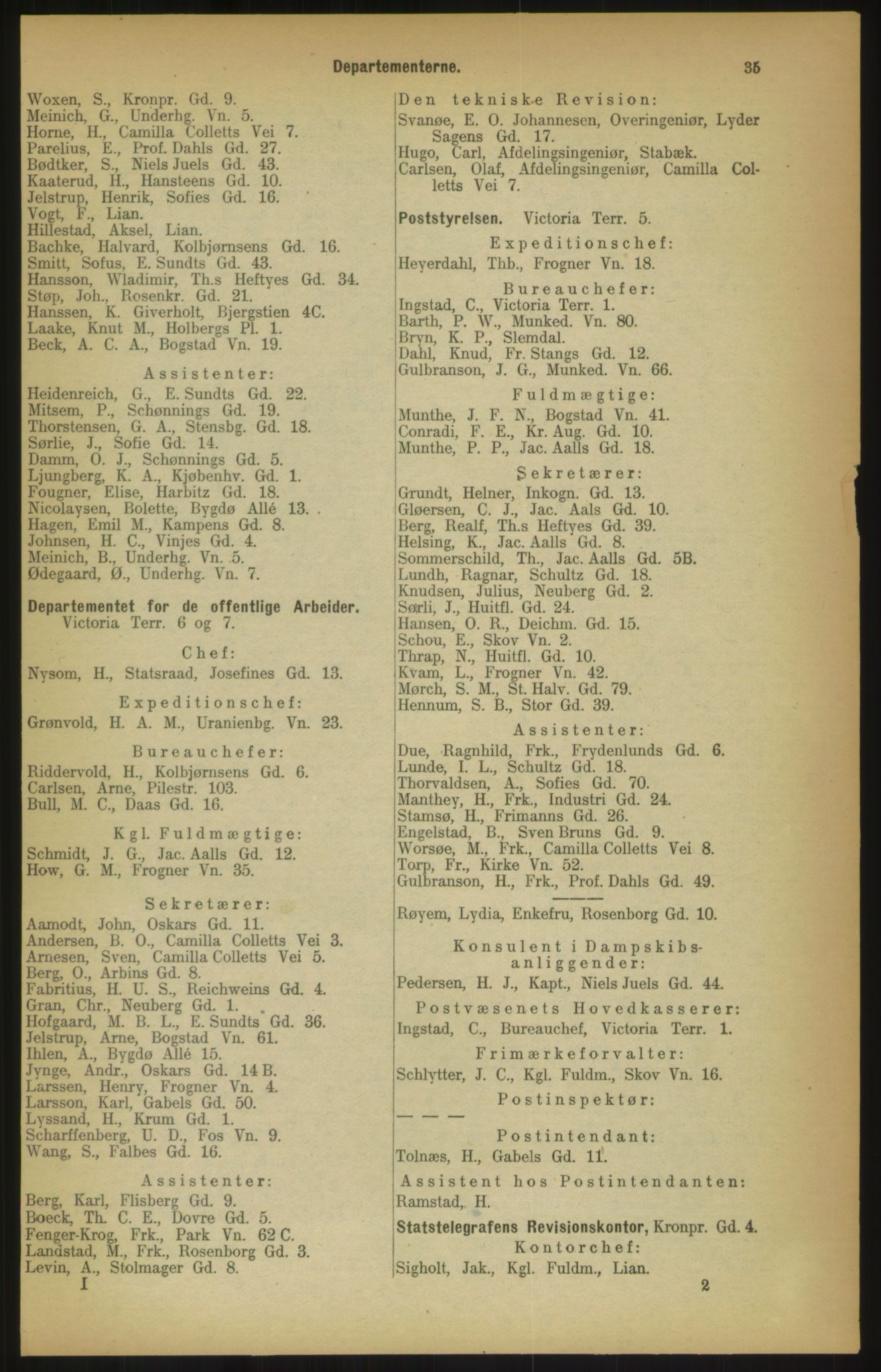 Kristiania/Oslo adressebok, PUBL/-, 1900, p. 35