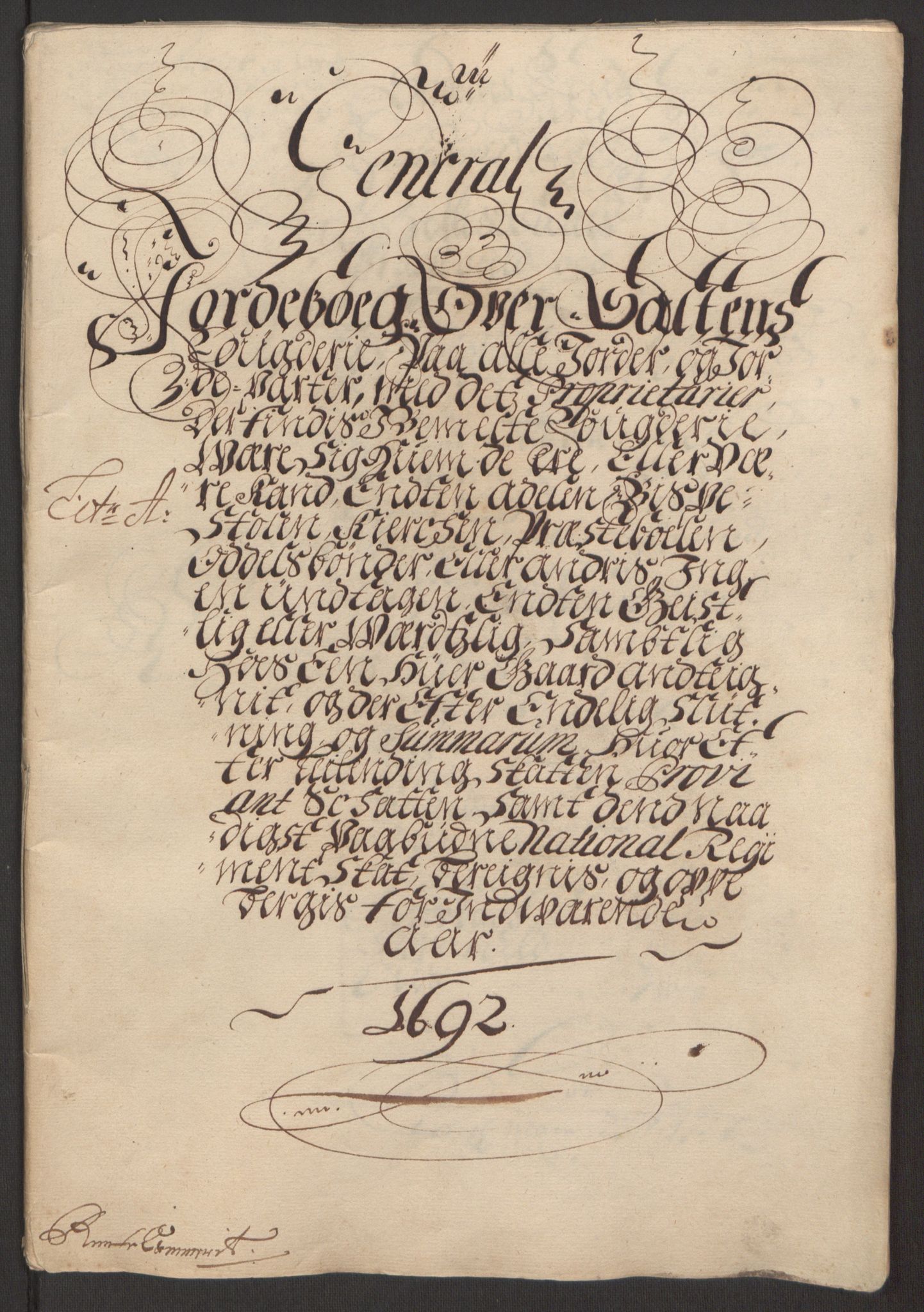 Rentekammeret inntil 1814, Reviderte regnskaper, Fogderegnskap, RA/EA-4092/R66/L4577: Fogderegnskap Salten, 1691-1693, p. 134