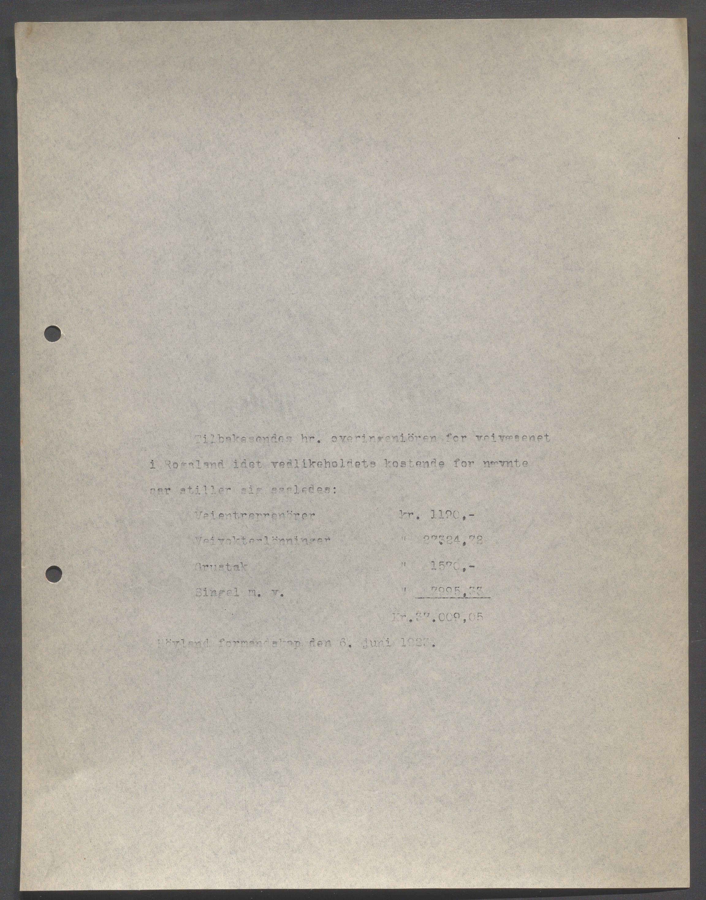 Høyland kommune - Formannskapet, IKAR/K-100046/B/L0006: Kopibok, 1920-1923, p. 654