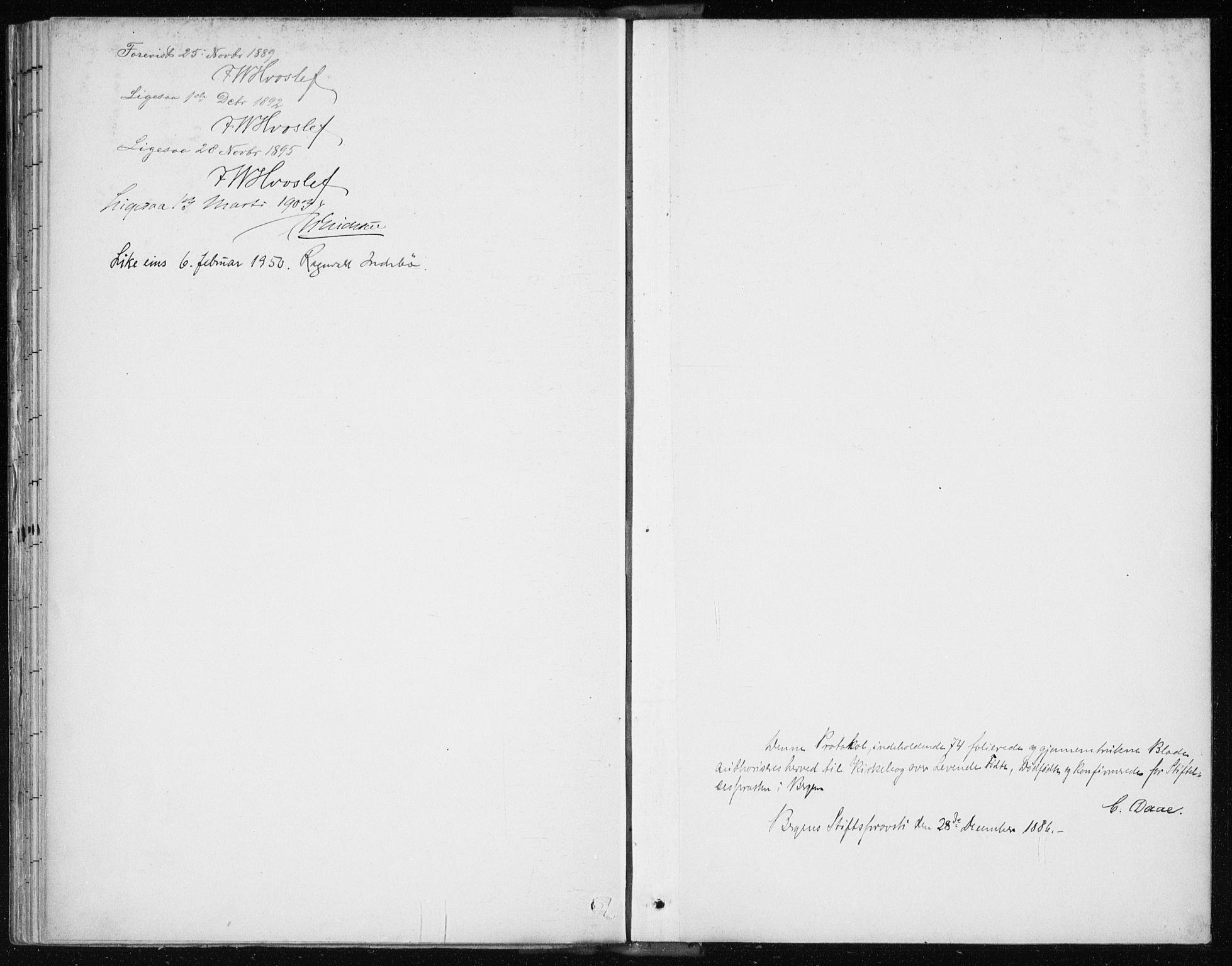 Bergen kommunale pleiehjem - stiftelsespresten, SAB/A-100281: Parish register (official) no. A 2, 1887-1939, p. 75