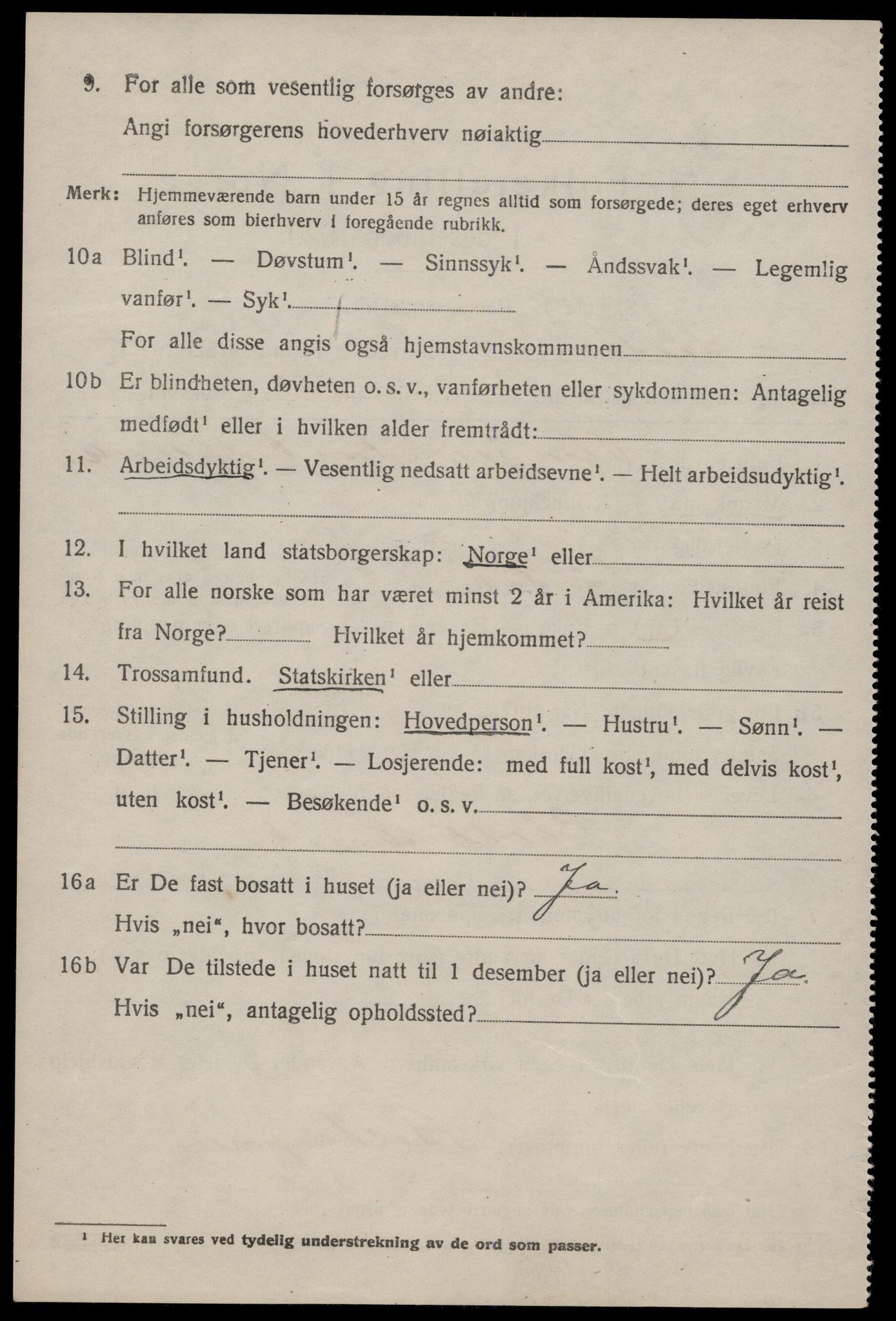 SAKO, 1920 census for Lårdal, 1920, p. 2142