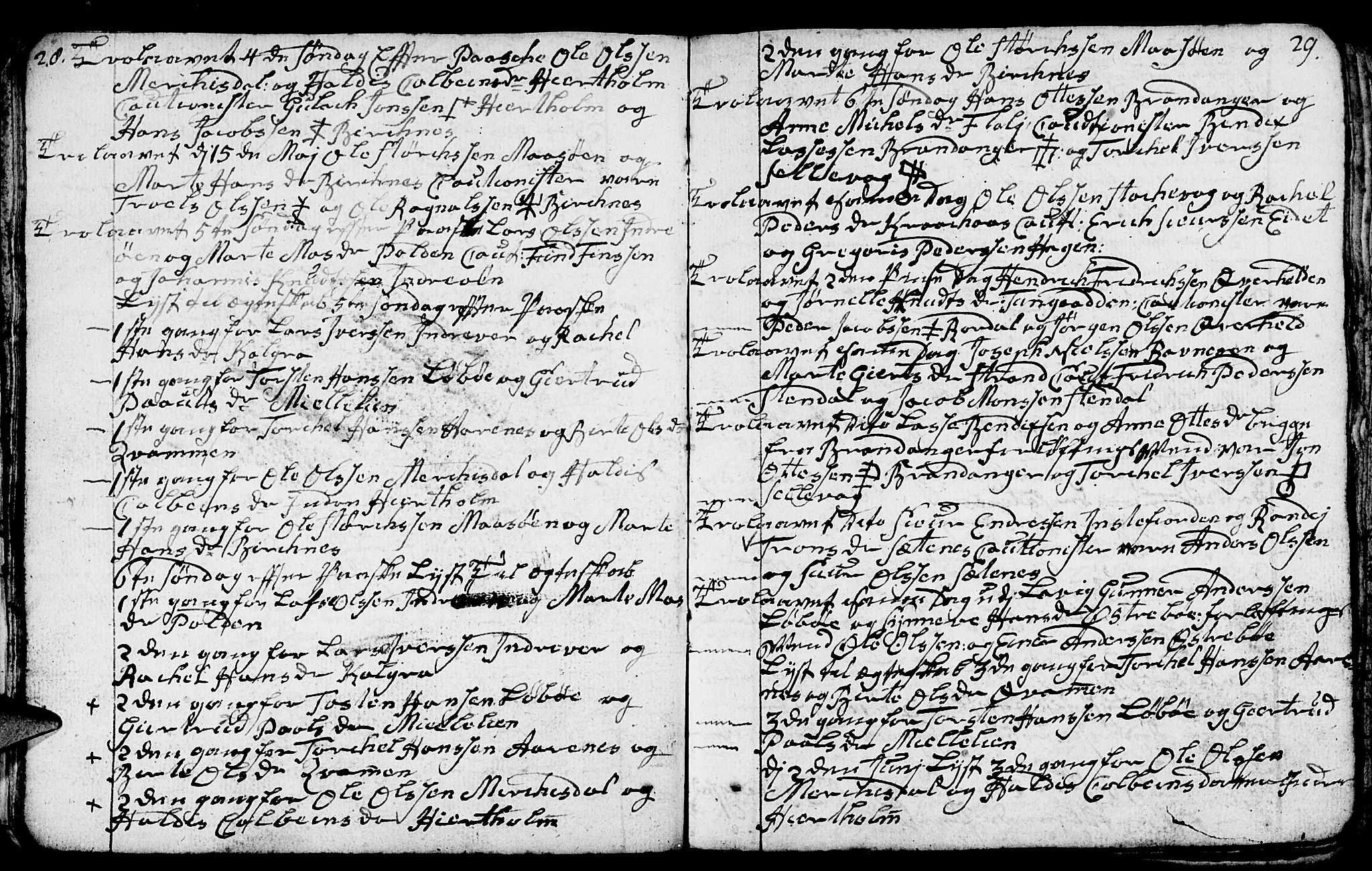 Gulen sokneprestembete, SAB/A-80201/H/Hab: Parish register (copy) no. A 1, 1786-1791, p. 57