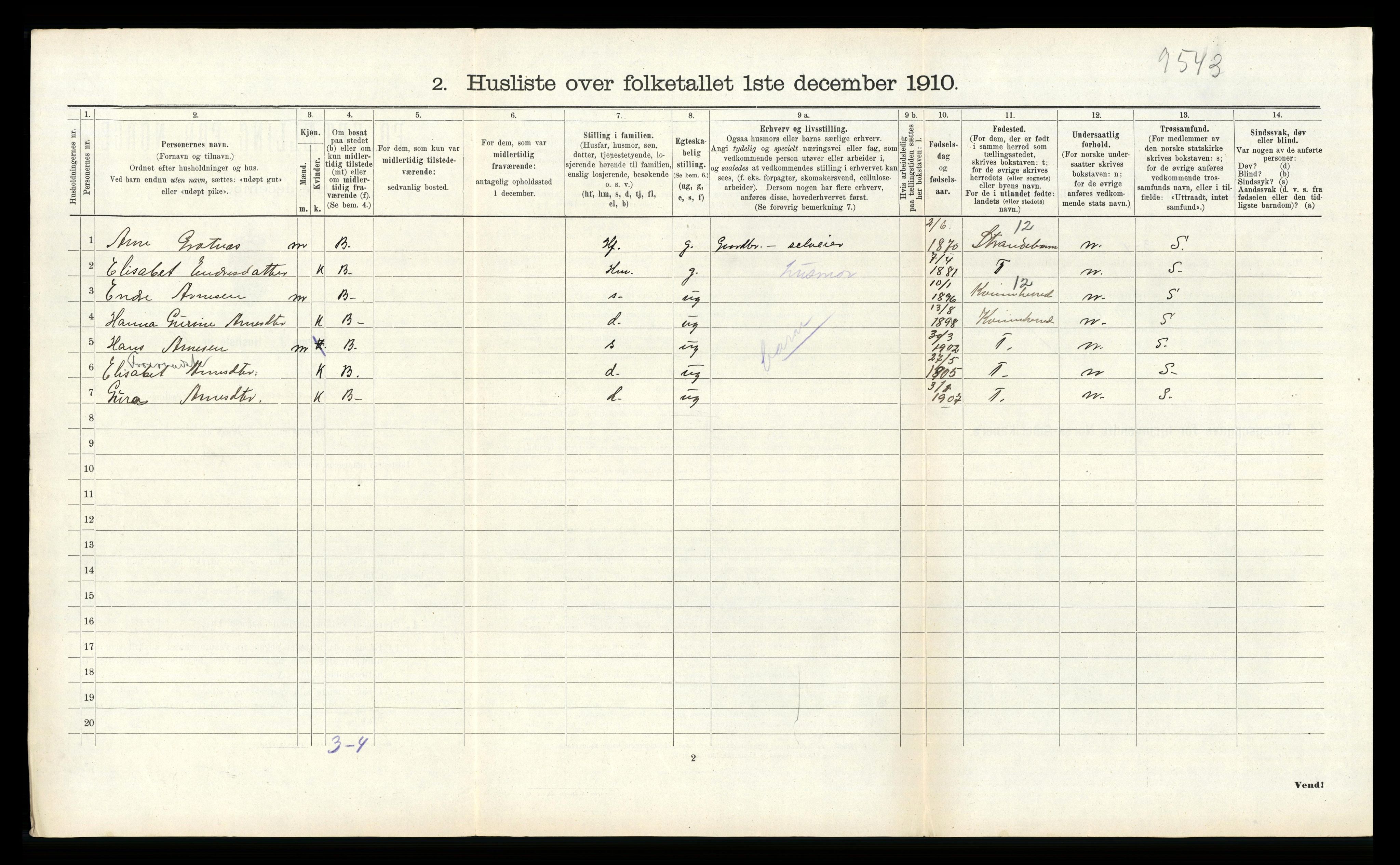 RA, 1910 census for Skånevik, 1910, p. 408