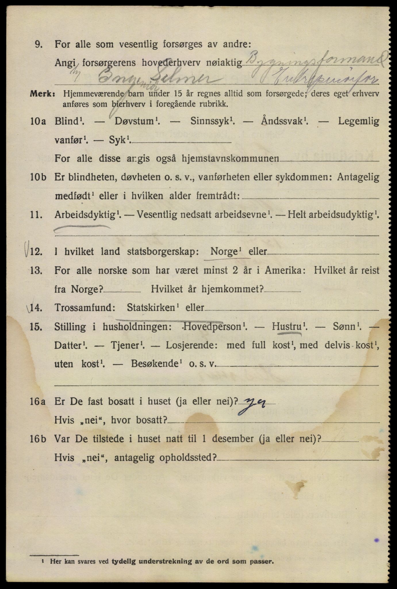 SAO, 1920 census for Kristiania, 1920, p. 428972