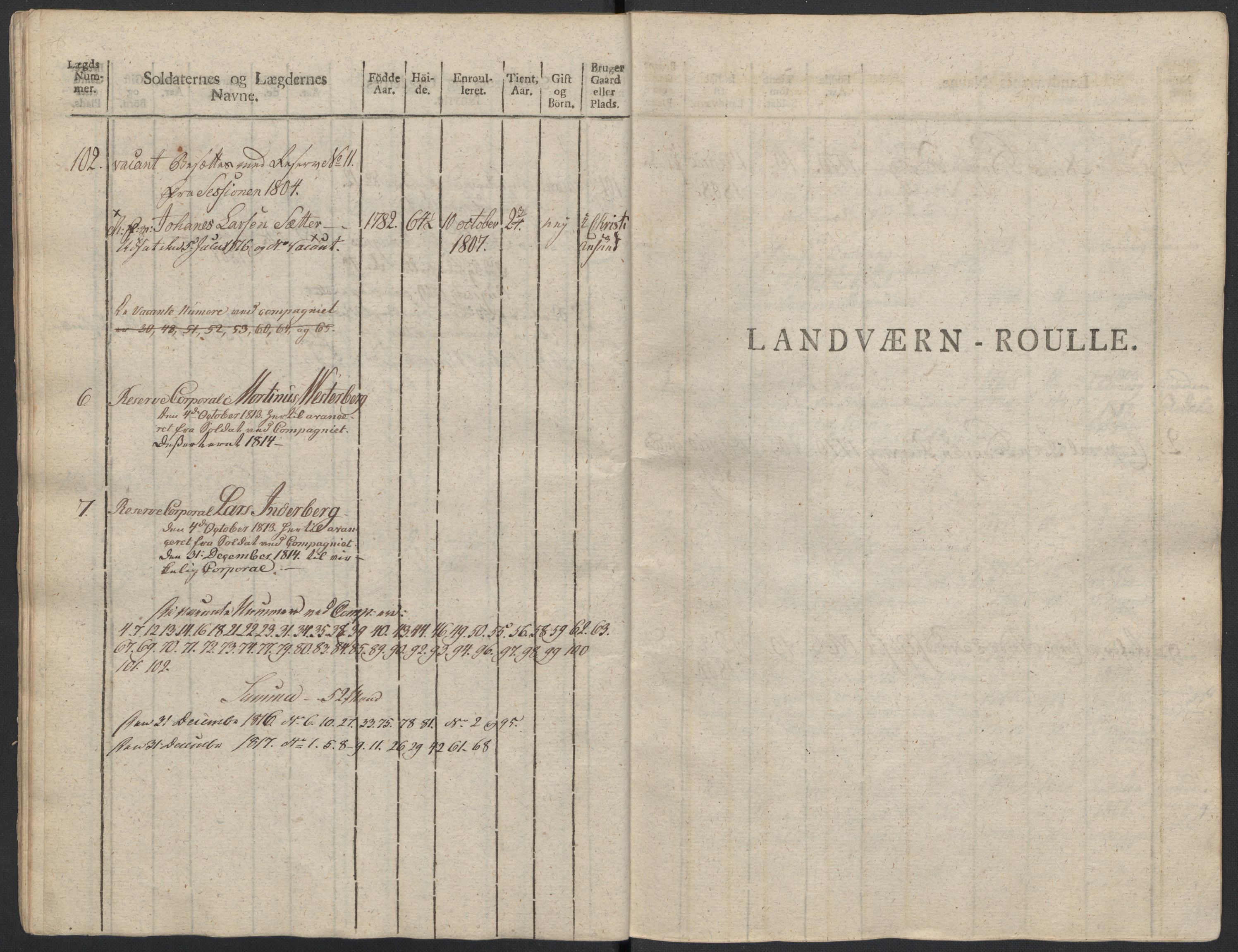 Generalitets- og kommissariatskollegiet, Det kongelige norske kommissariatskollegium, AV/RA-EA-5420/E/Eh/L0083b: 2. Trondheimske nasjonale infanteriregiment, 1810, p. 415
