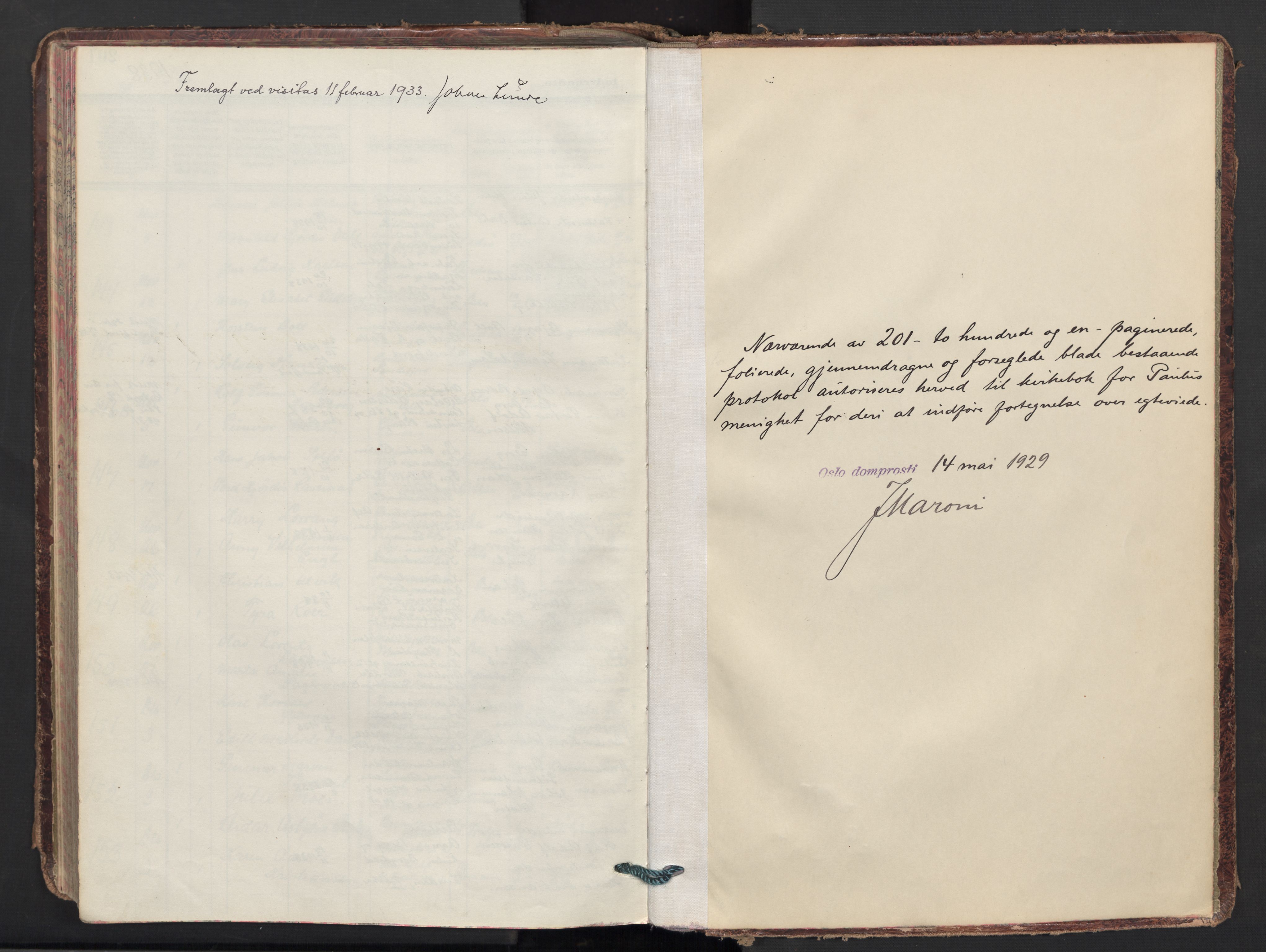 Paulus prestekontor Kirkebøker, AV/SAO-A-10871/F/Fa/L0028: Parish register (official) no. 28, 1929-1938
