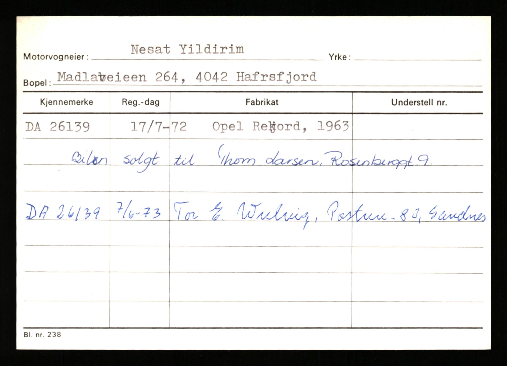 Stavanger trafikkstasjon, AV/SAST-A-101942/0/G/L0005: Registreringsnummer: 23000 - 34245, 1930-1971, p. 1059