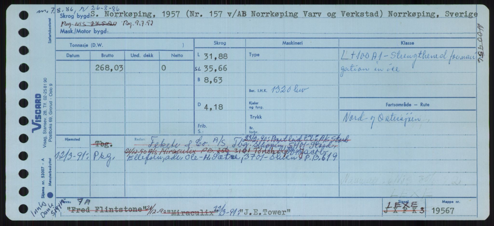 Sjøfartsdirektoratet med forløpere, Skipsmålingen, AV/RA-S-1627/H/Ha/L0003/0001: Fartøy, Hilm-Mar / Fartøy, Hilm-Kol, p. 403