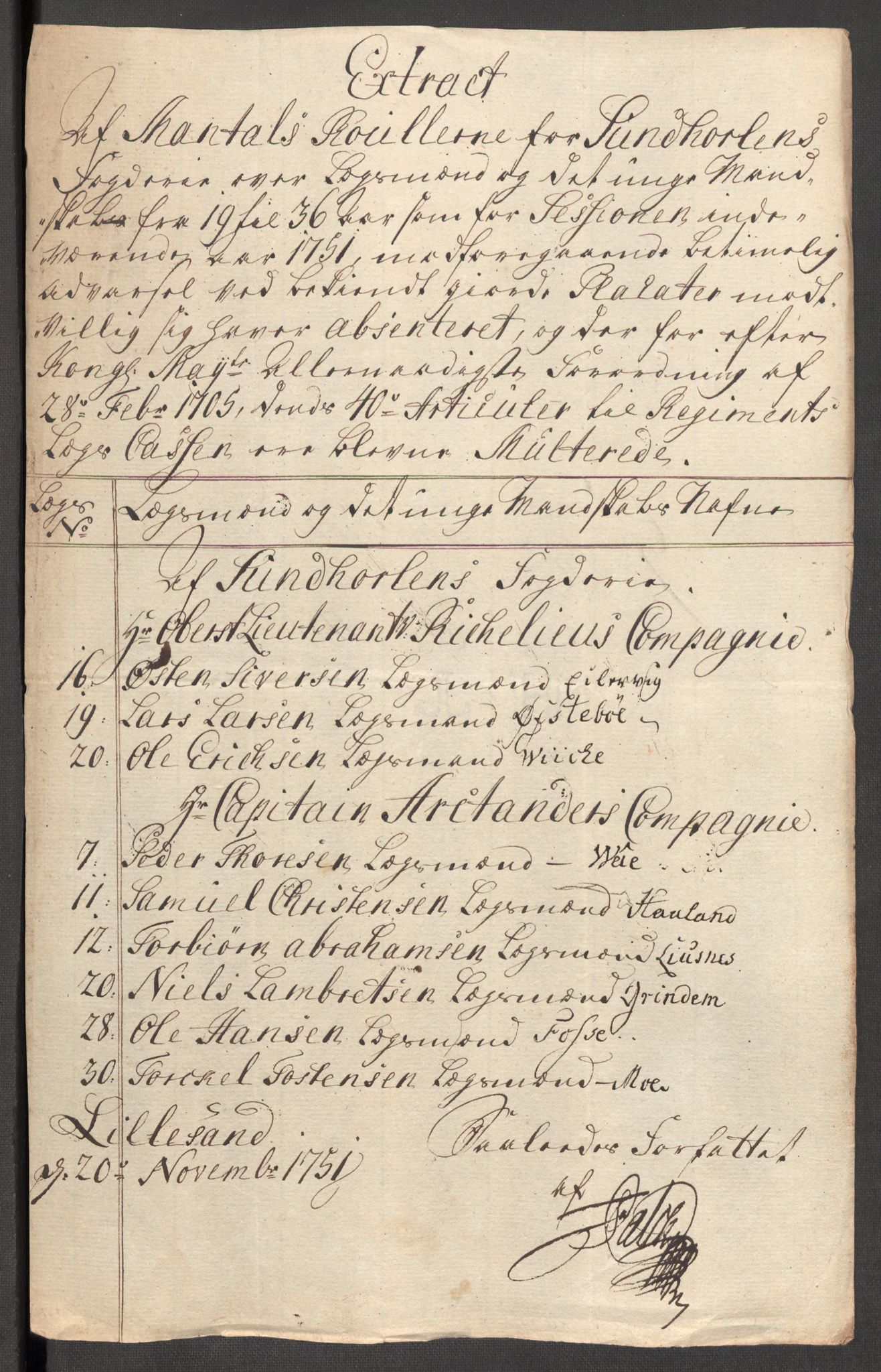 Rentekammeret inntil 1814, Reviderte regnskaper, Fogderegnskap, RA/EA-4092/R48/L3056: Fogderegnskap Sunnhordland og Hardanger, 1751, p. 169