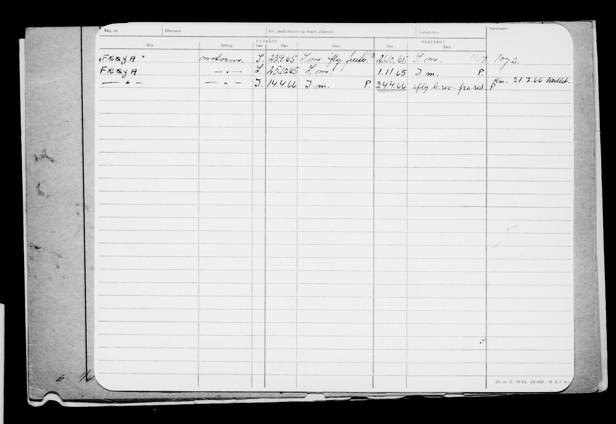 Direktoratet for sjømenn, AV/RA-S-3545/G/Gb/L0014: Hovedkort, 1893, p. 20