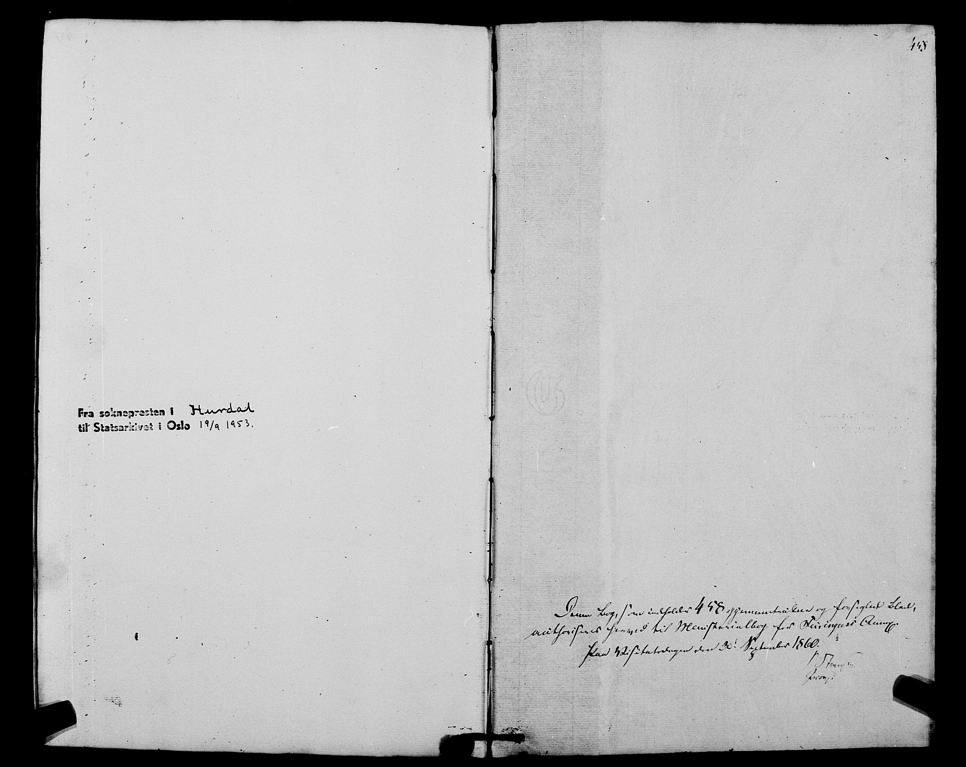Hurdal prestekontor Kirkebøker, SAO/A-10889/F/Fb/L0002: Parish register (official) no. II 2, 1860-1877, p. 424