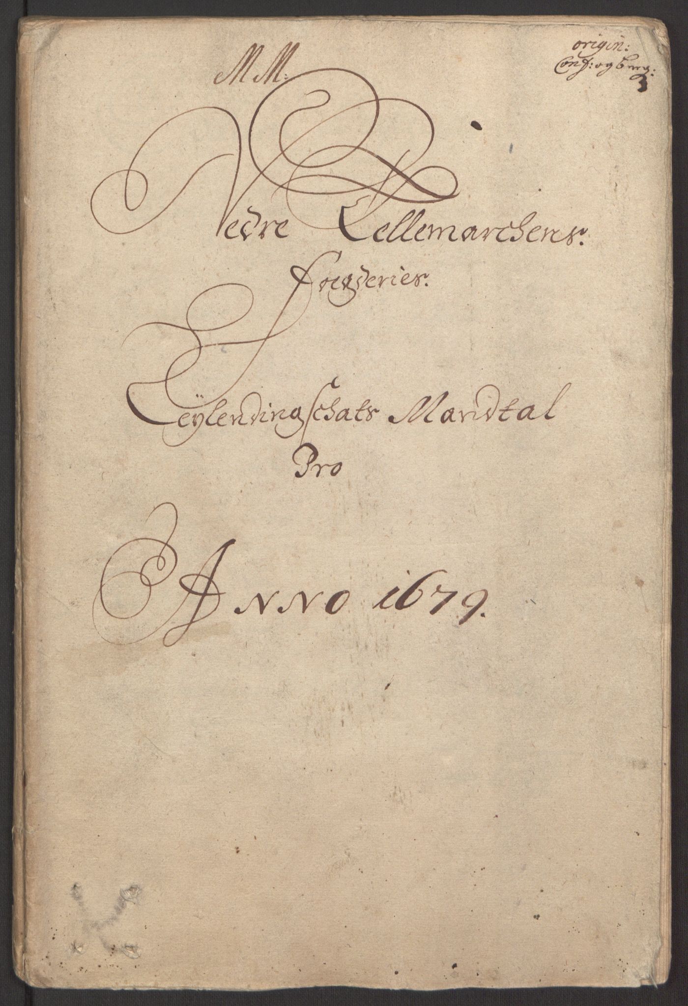 Rentekammeret inntil 1814, Reviderte regnskaper, Fogderegnskap, RA/EA-4092/R35/L2072: Fogderegnskap Øvre og Nedre Telemark, 1679, p. 33