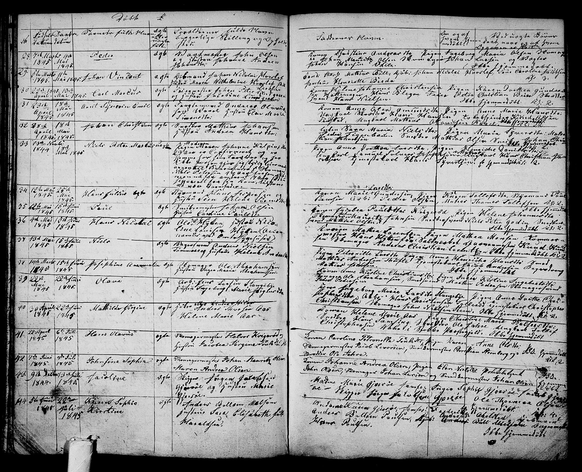 Tønsberg kirkebøker, AV/SAKO-A-330/G/Ga/L0002: Parish register (copy) no. 2, 1827-1854