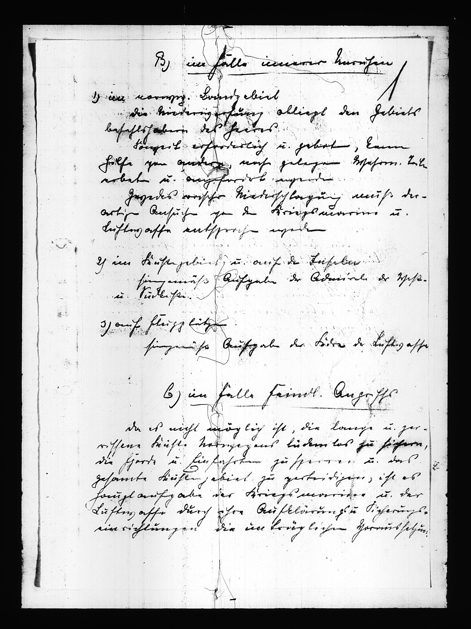 Documents Section, AV/RA-RAFA-2200/V/L0084: Amerikansk mikrofilm "Captured German Documents".
Box No. 723.  FKA jnr. 615/1954., 1940, p. 84