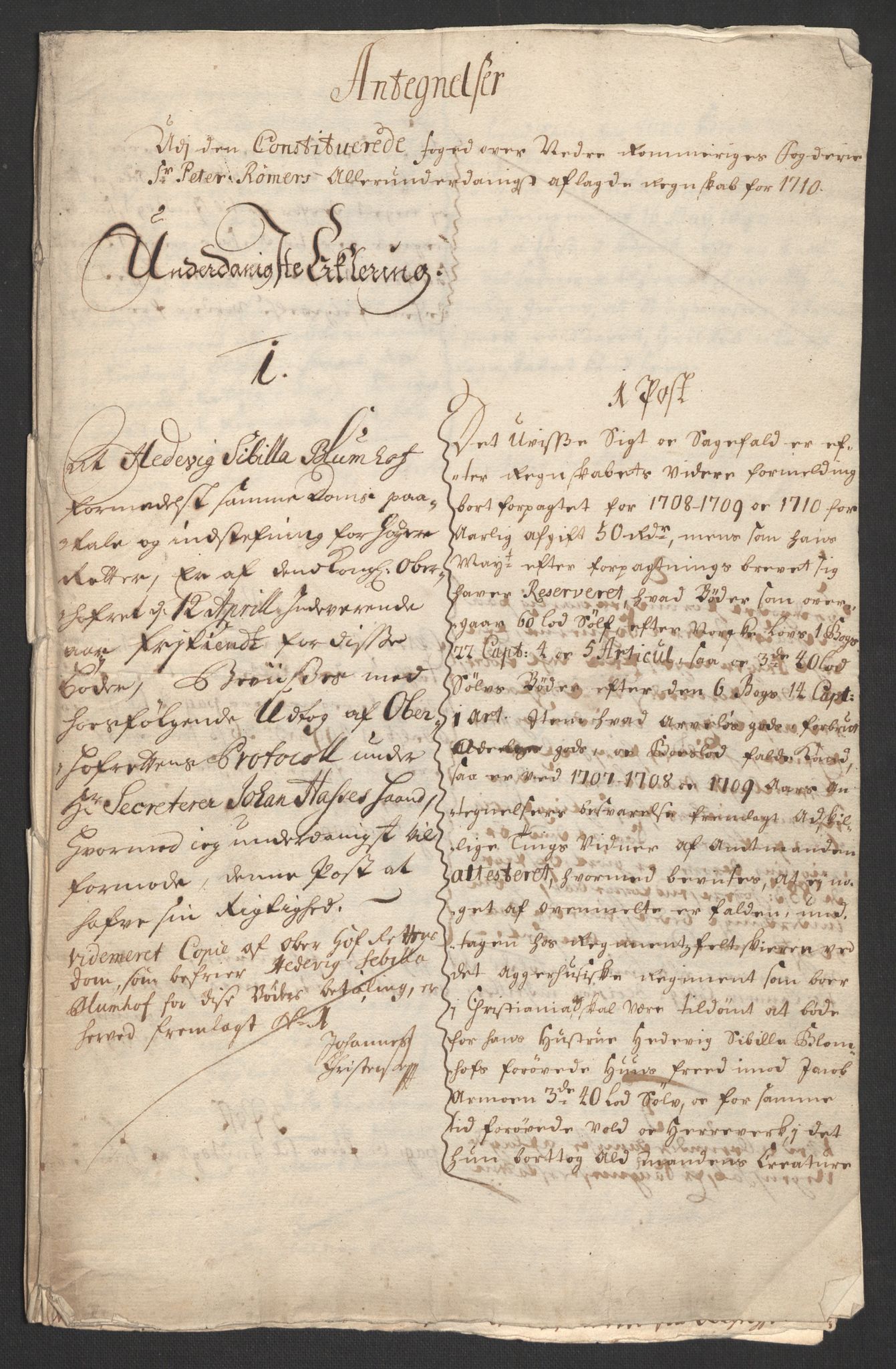 Rentekammeret inntil 1814, Reviderte regnskaper, Fogderegnskap, RA/EA-4092/R11/L0592: Fogderegnskap Nedre Romerike, 1710-1711, p. 161