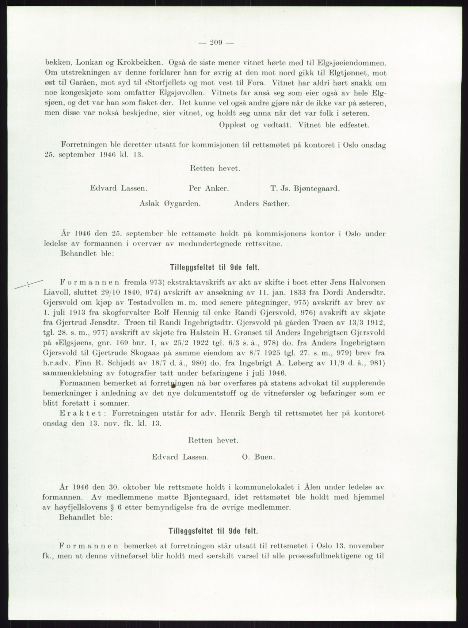 Høyfjellskommisjonen, AV/RA-S-1546/X/Xa/L0001: Nr. 1-33, 1909-1953, p. 4489